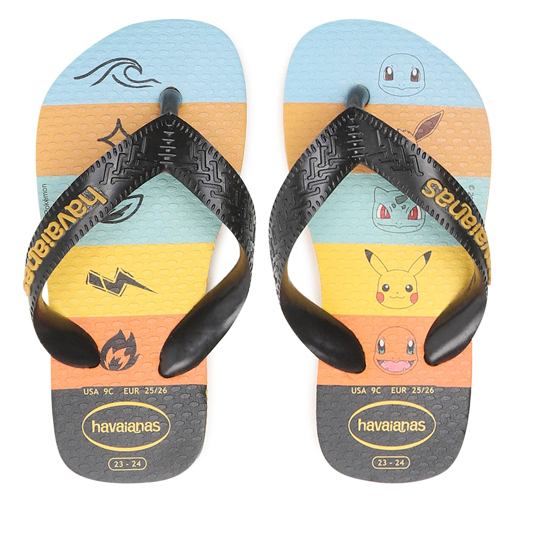 Havaianas Flip flop Top Pokemon H41463136362 Negru - Pled.ro