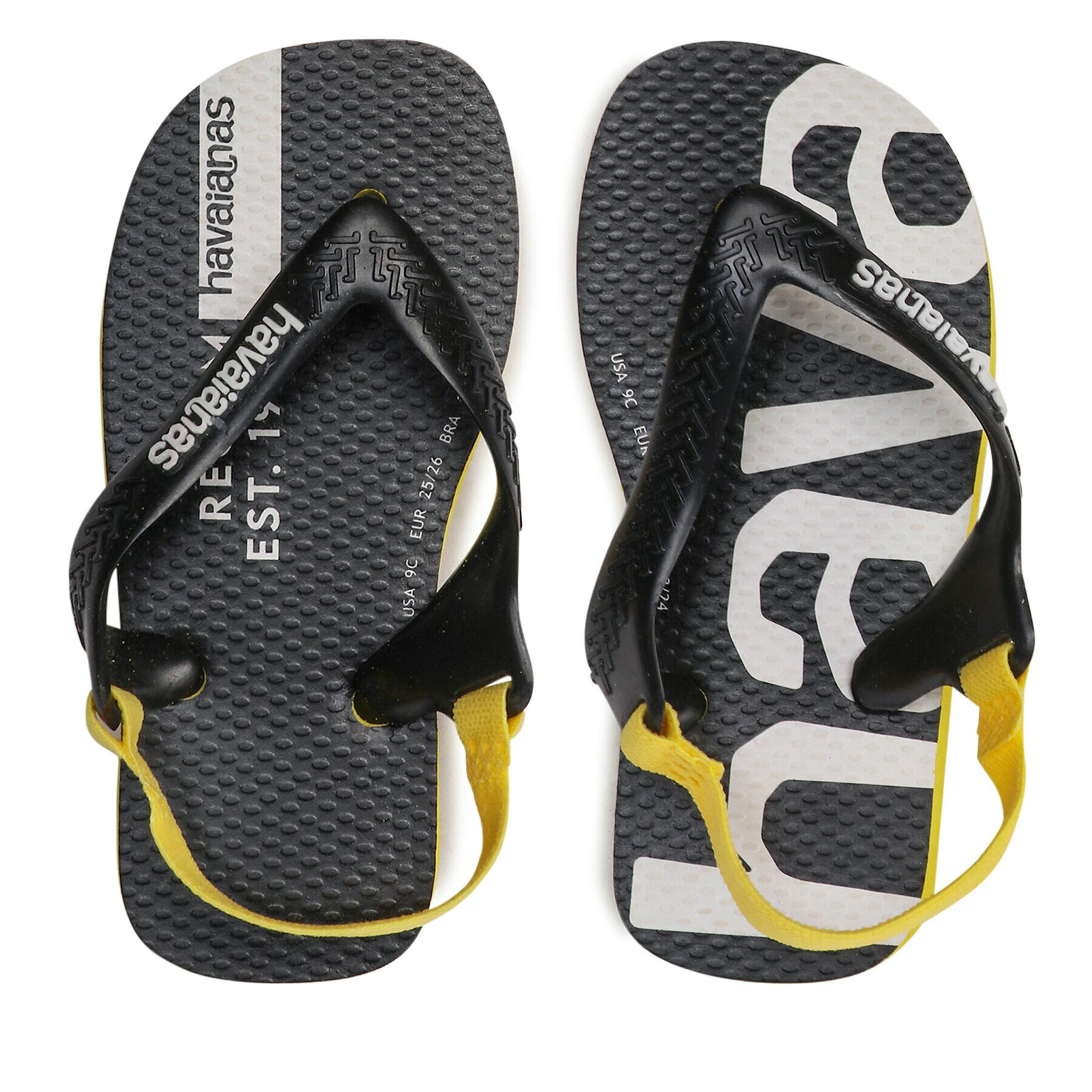 Havaianas Sandale Baby Logomania 41457952197 Negru - Pled.ro