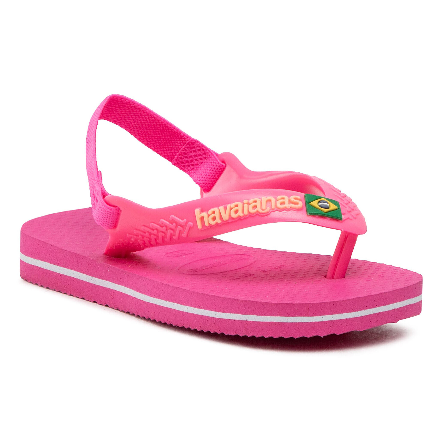 Havaianas Sandale Brasil Logo 41405775784 Roz - Pled.ro