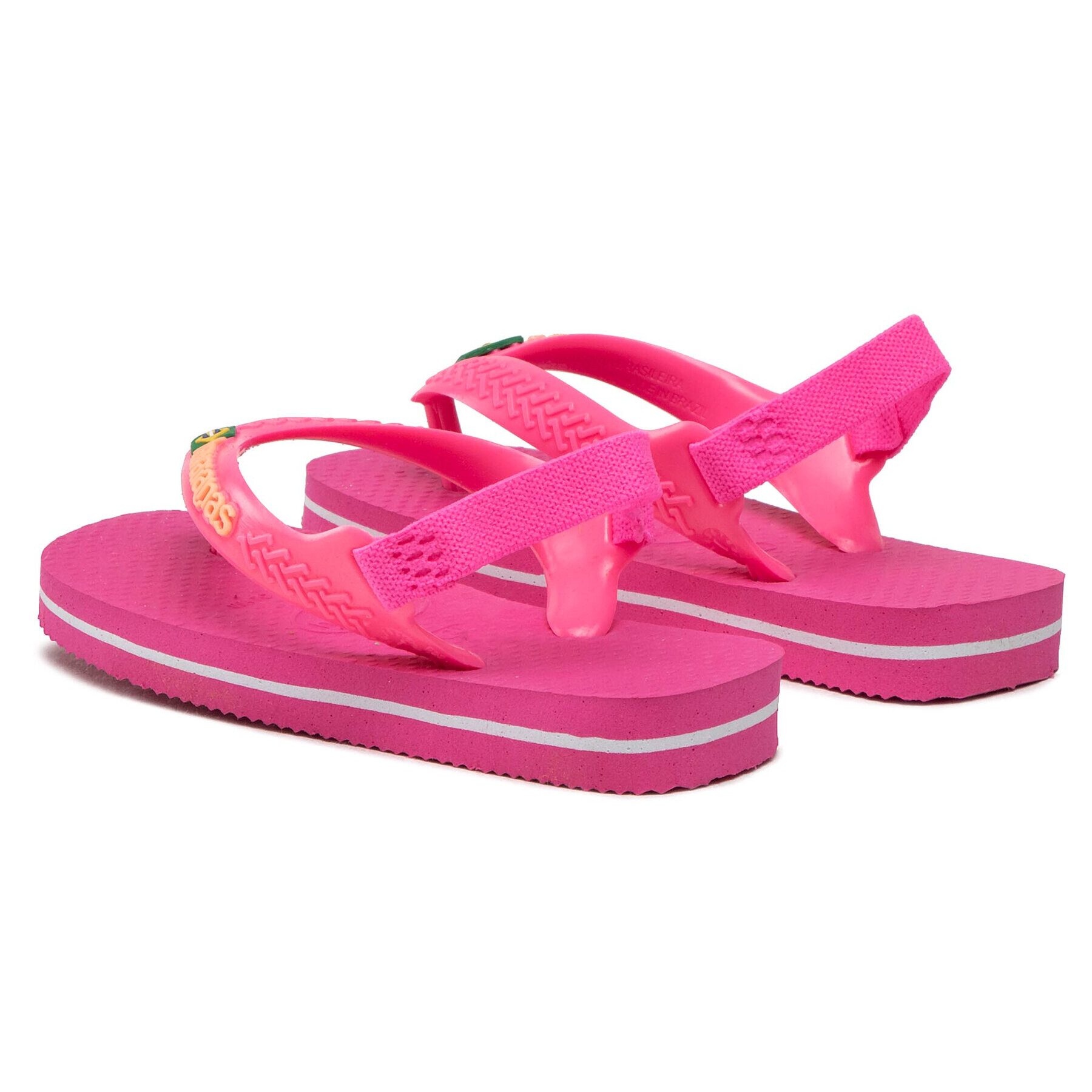 Havaianas Sandale Brasil Logo 41405775784 Roz - Pled.ro