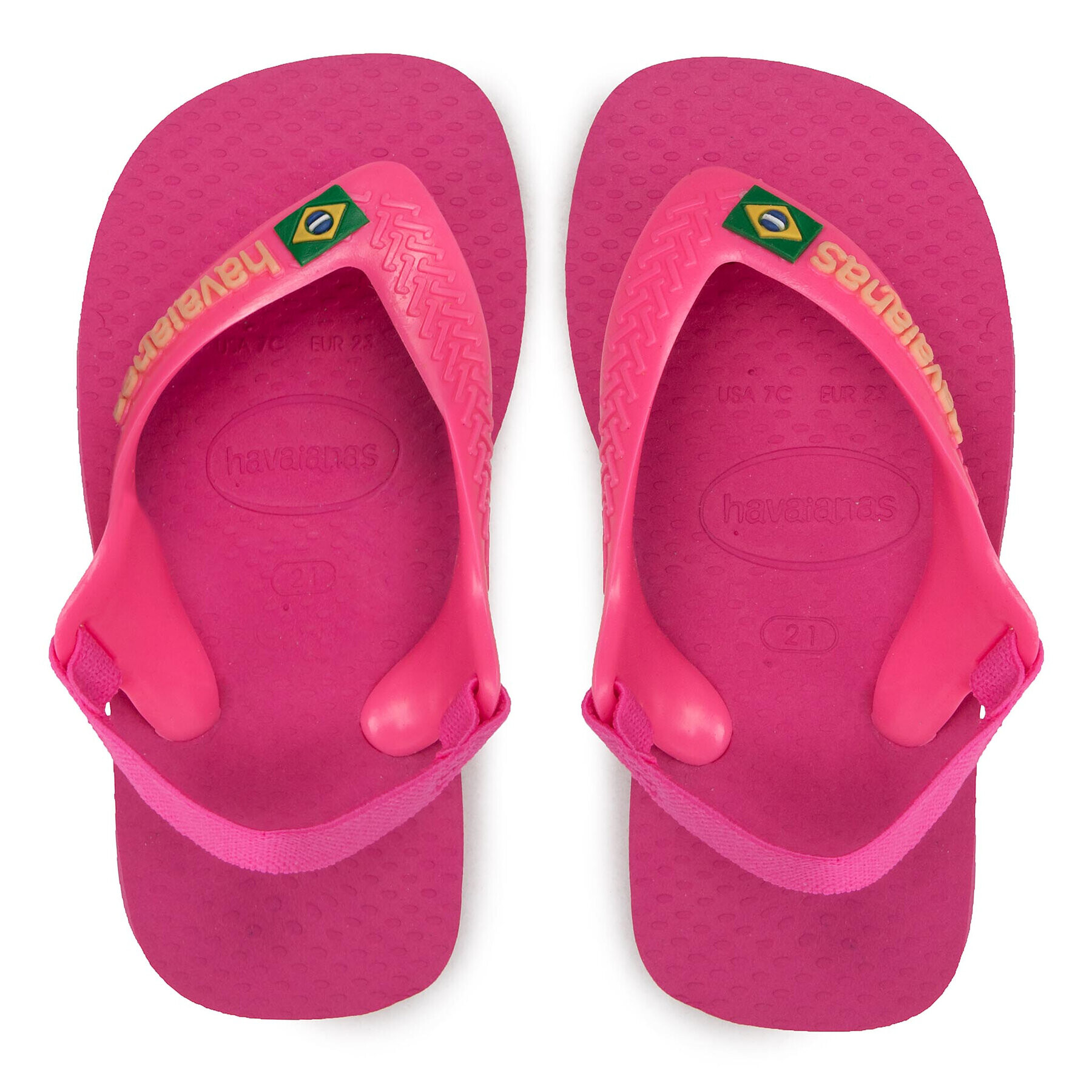 Havaianas Sandale Brasil Logo 41405775784 Roz - Pled.ro