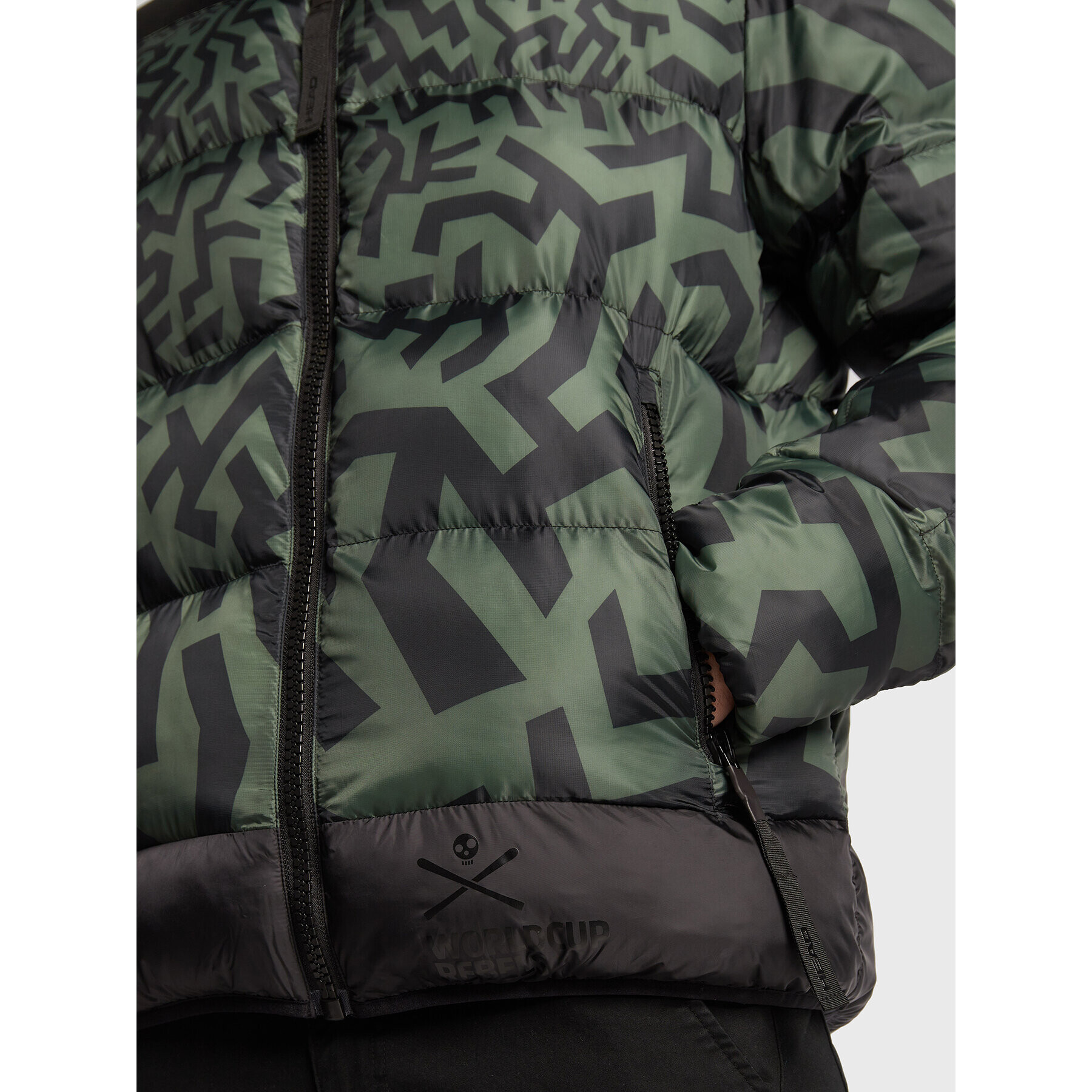 Head Geacă de schi Rebels Star 821162 Verde Regular Fit - Pled.ro