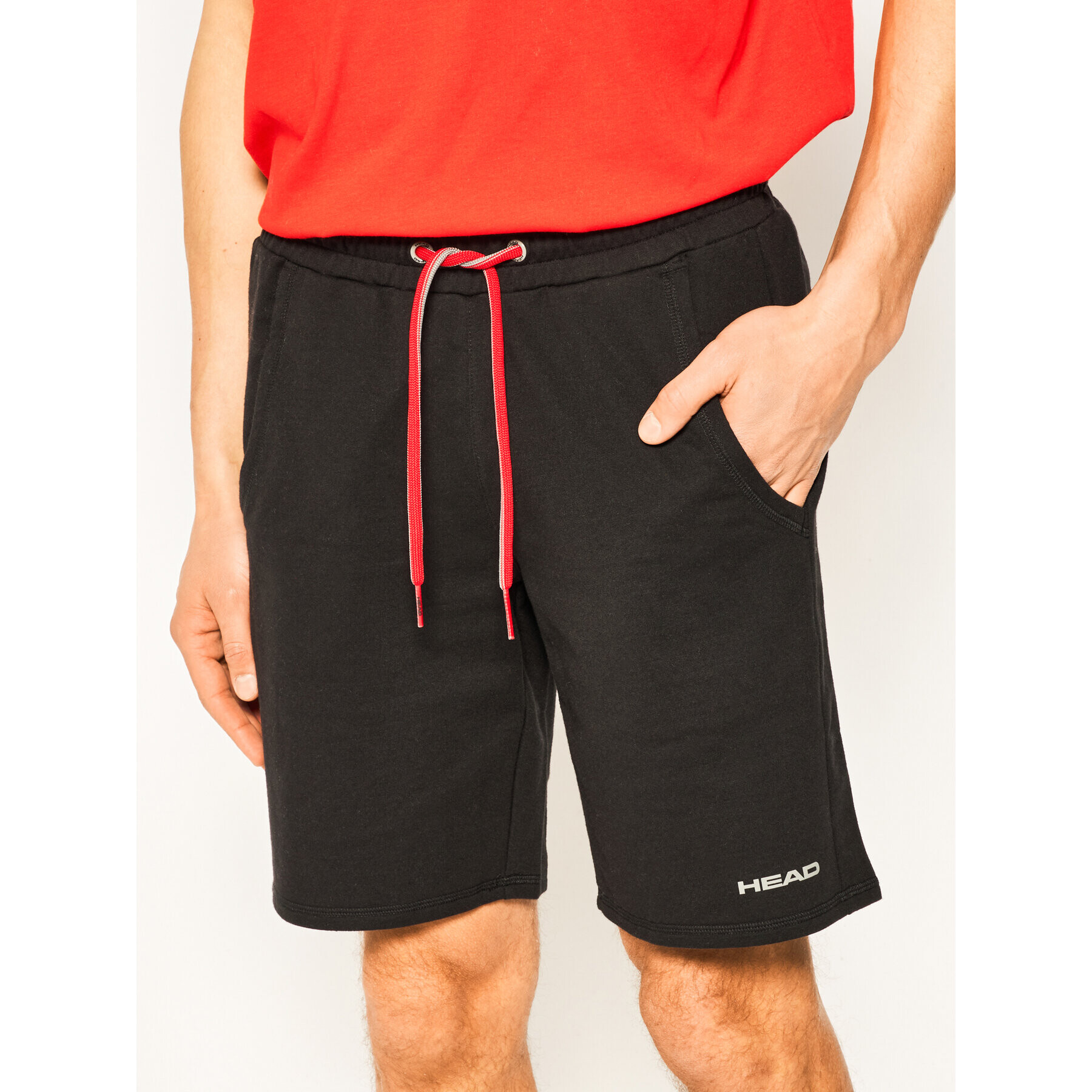 Head Pantaloni scurți sport Club Jacob 811479 Negru Regular Fit - Pled.ro