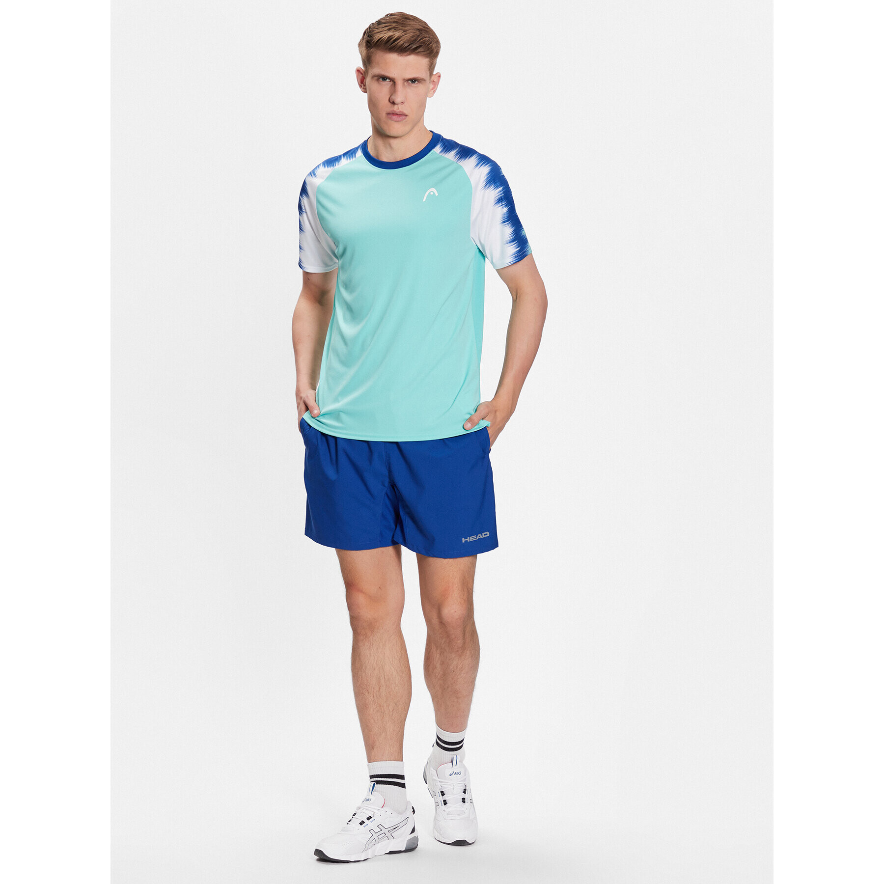 Head Pantaloni scurți pentru tenis Club 811379 Albastru Regular Fit - Pled.ro