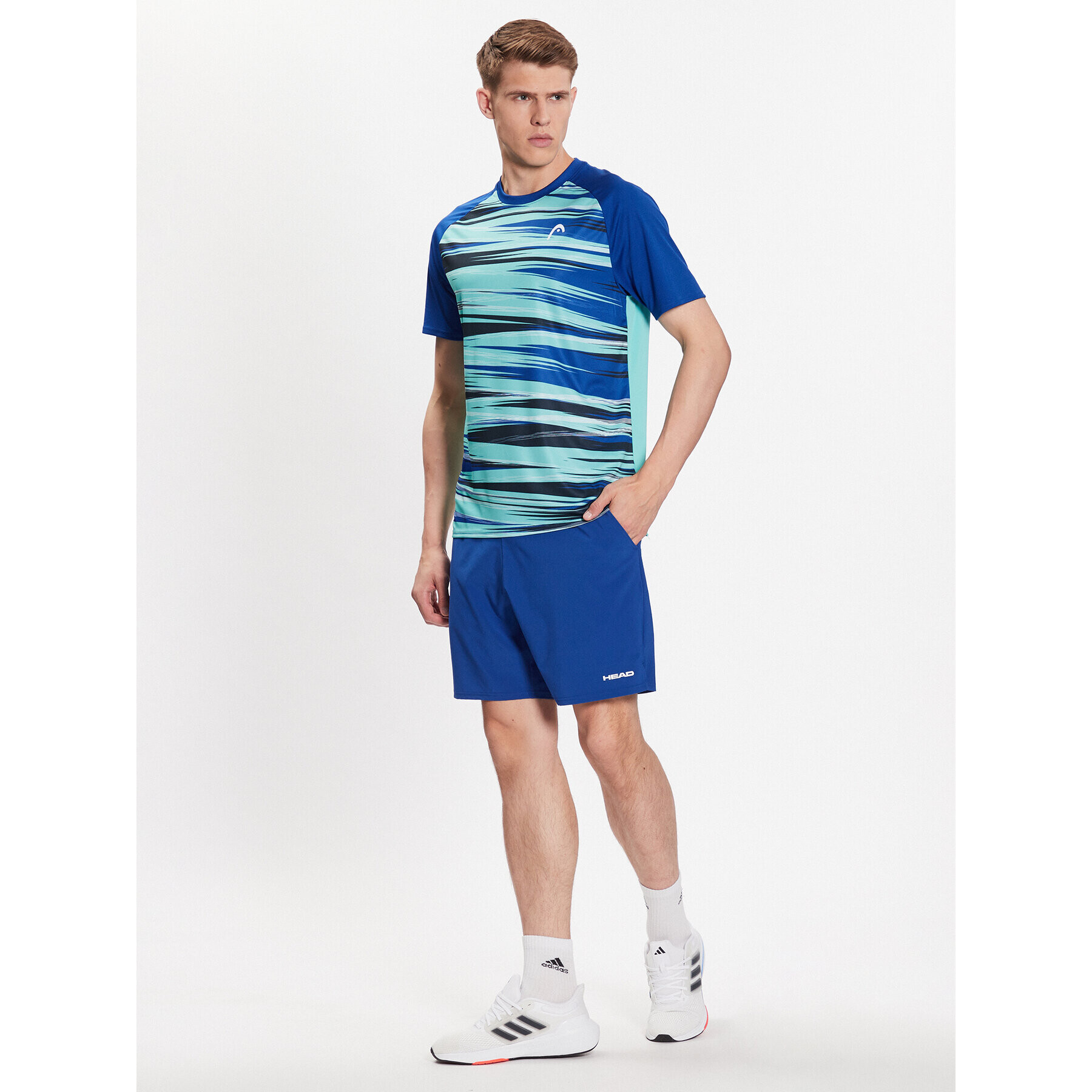 Head Pantaloni scurți pentru tenis Power 811473 Albastru Regular Fit - Pled.ro