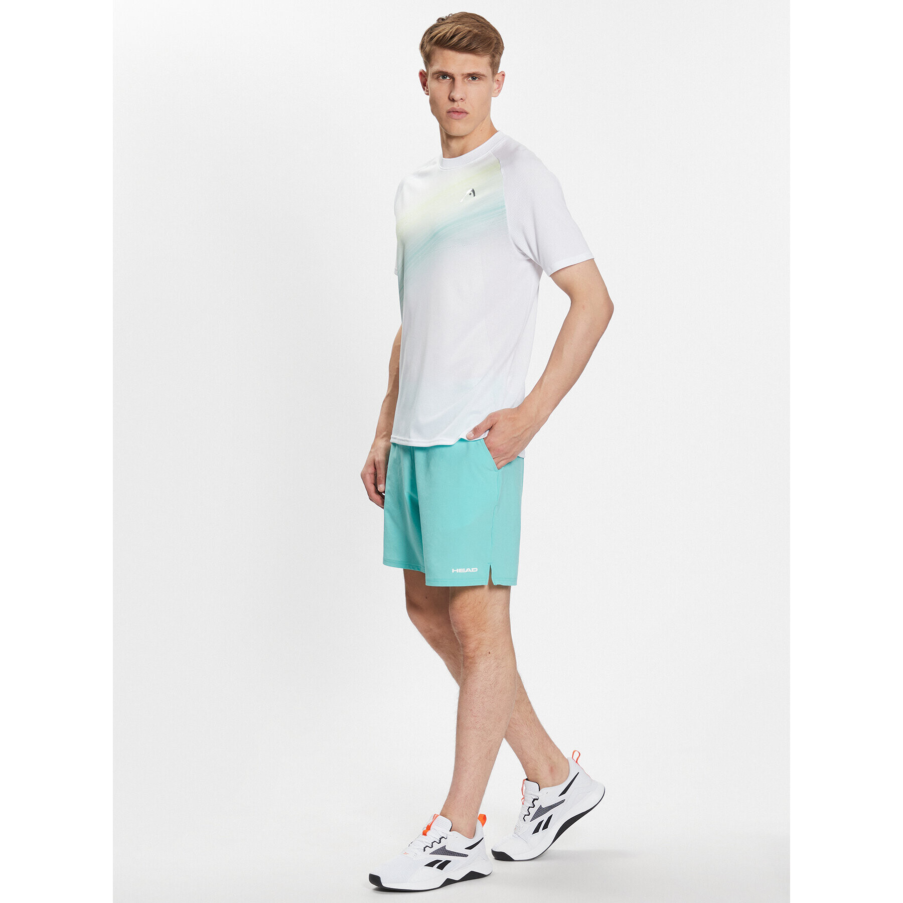 Head Pantaloni scurți pentru tenis Power 811473 Turcoaz Regular Fit - Pled.ro