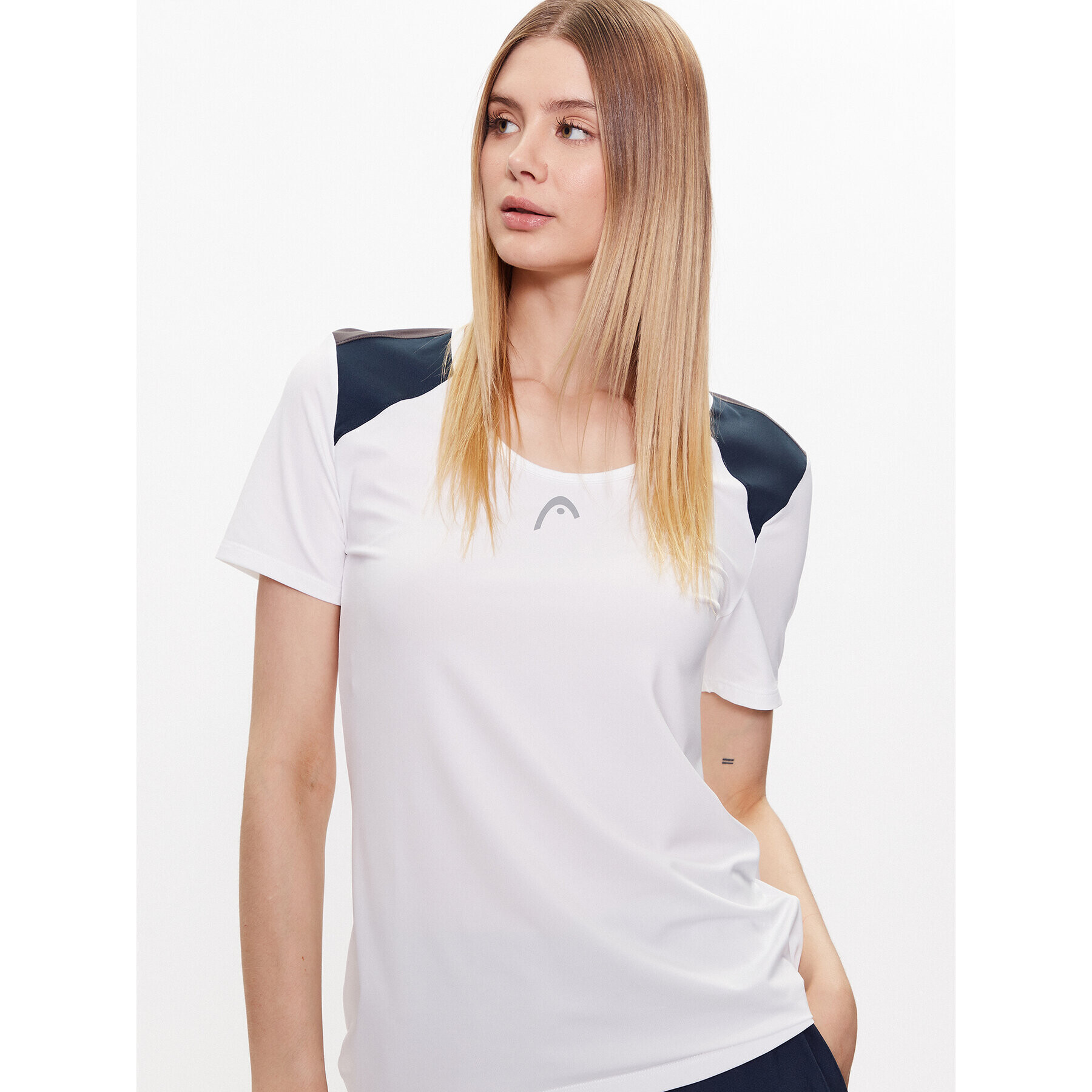 Head Tricou Club 22 814431 Alb Regular Fit - Pled.ro