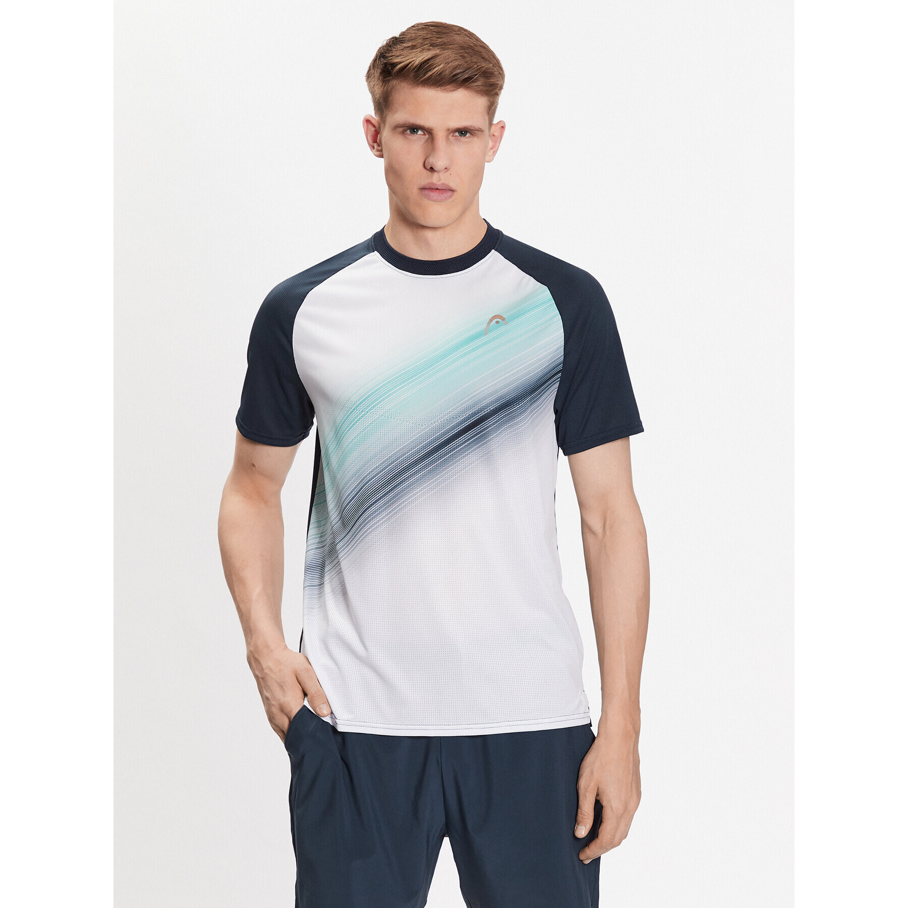 Head Tricou Performance 811413 Bleumarin Regular Fit - Pled.ro