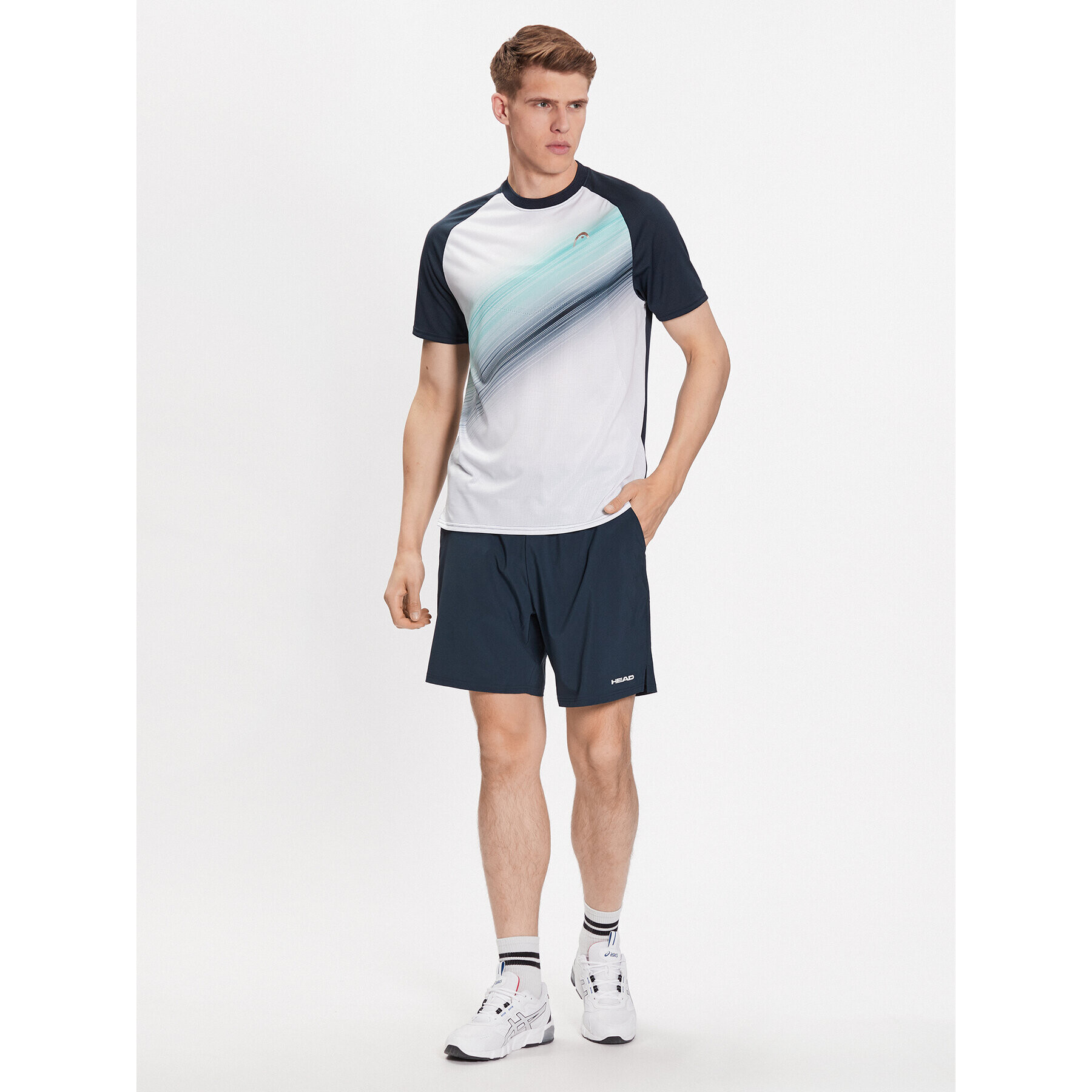 Head Tricou Performance 811413 Bleumarin Regular Fit - Pled.ro