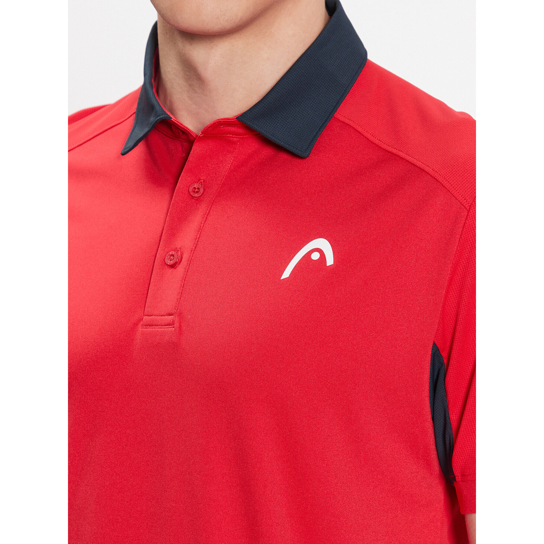 Head Tricou polo Slice 811433 Roșu Regular Fit - Pled.ro