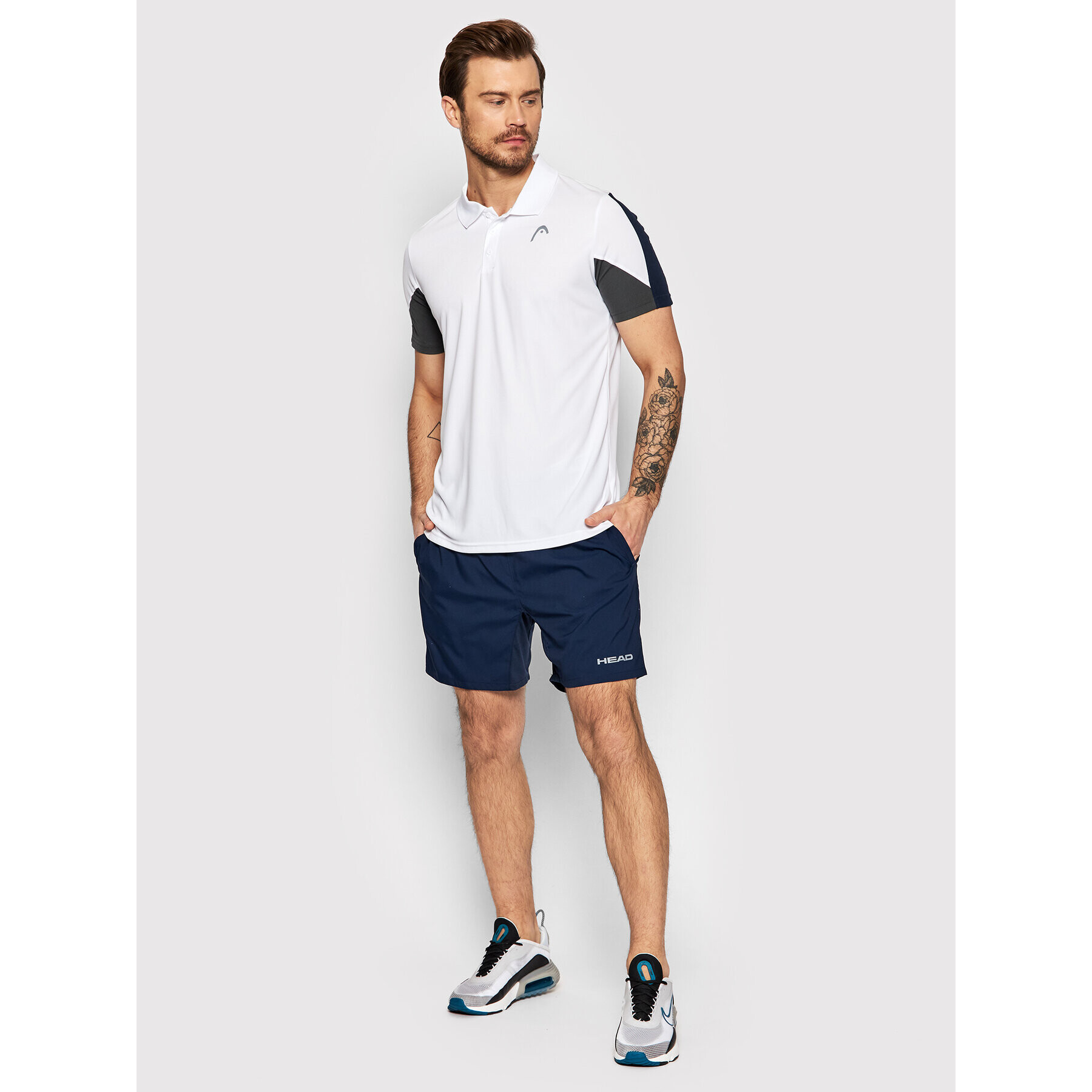 Head Tricou tehnic Club 22 Tech 811421 Alb Regular Fit - Pled.ro