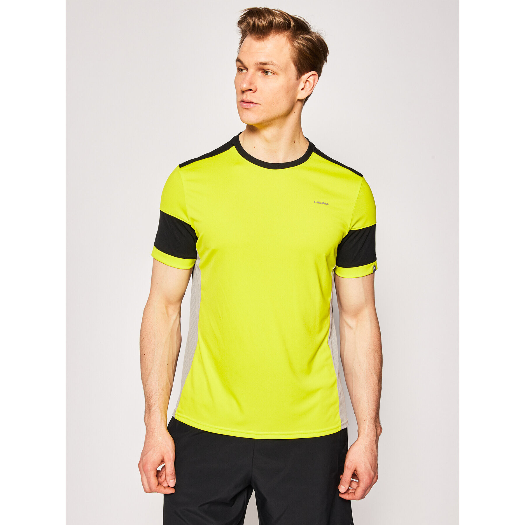 Head Tricou tehnic Volley 811330 Galben Regular Fit - Pled.ro