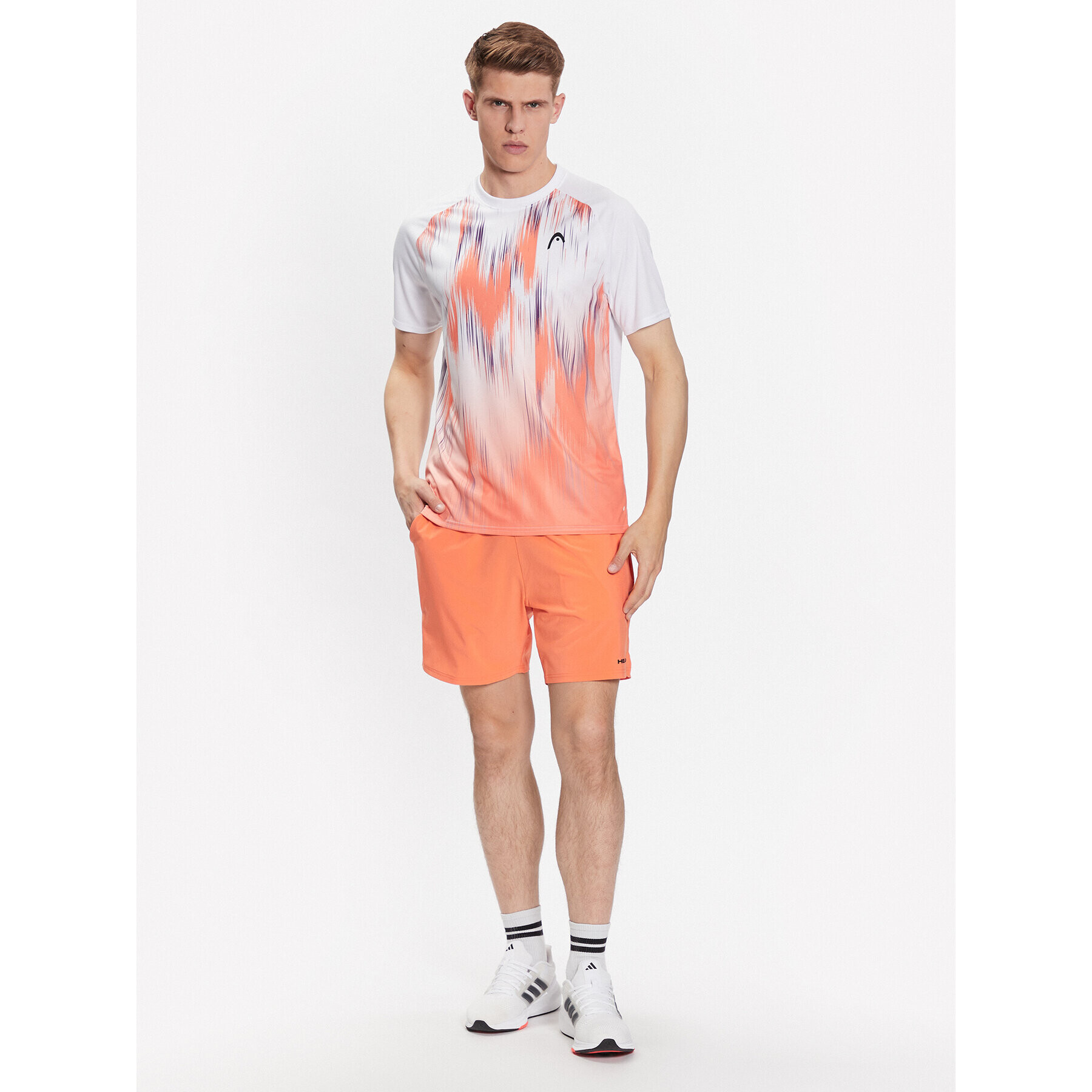 Head Tricou Topspin 811453 Alb Regular Fit - Pled.ro