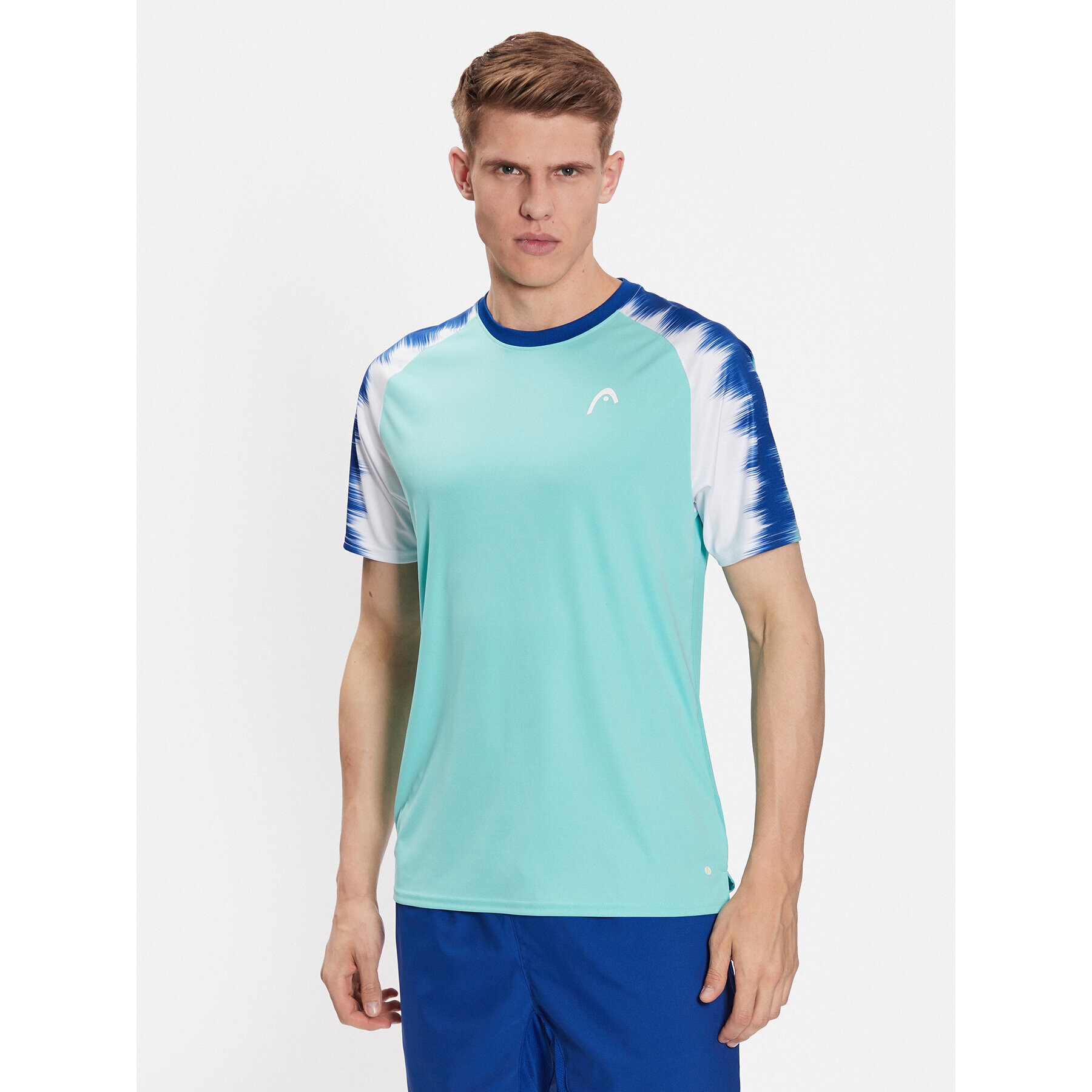 Head Tricou Topspin 811453 Turcoaz Regular Fit - Pled.ro