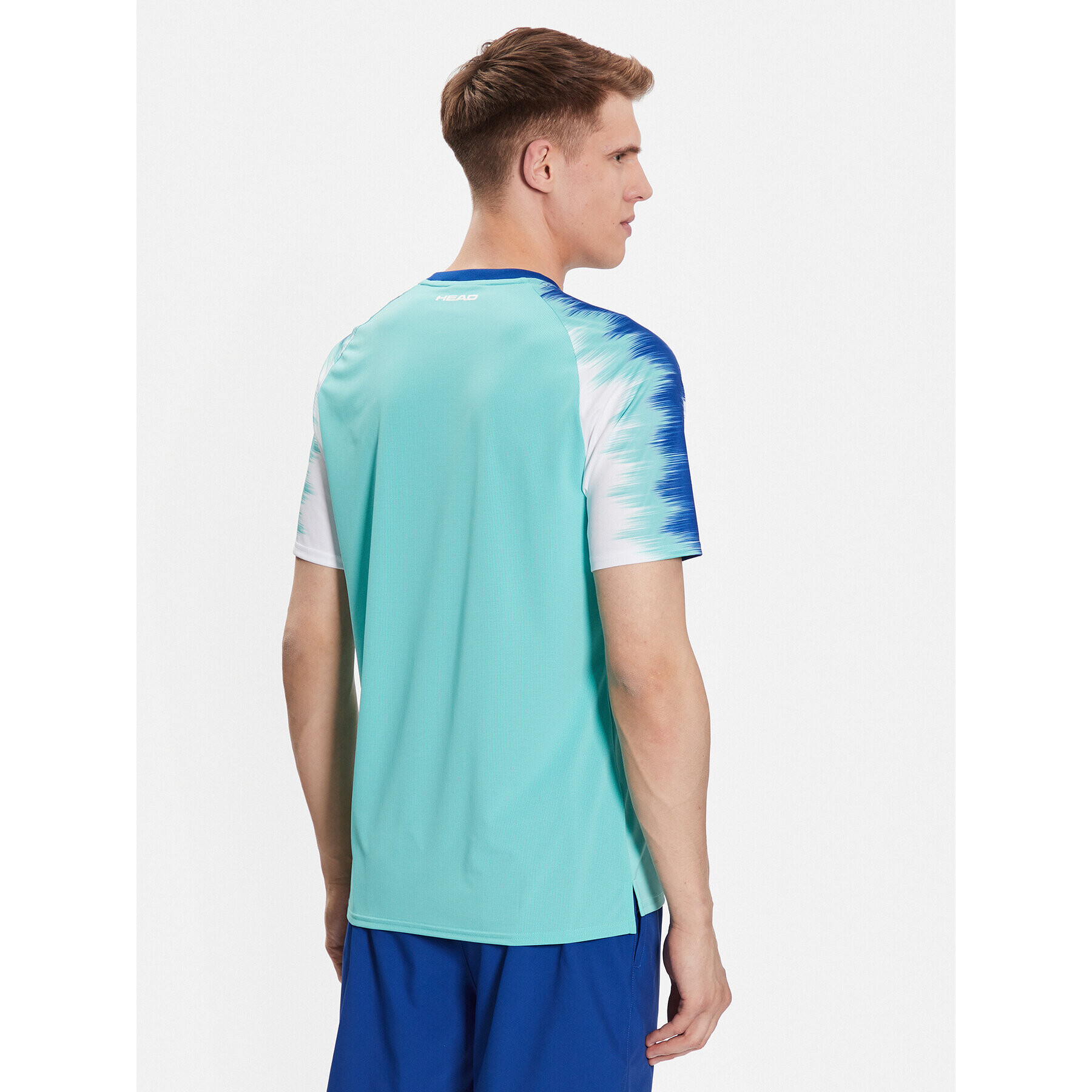 Head Tricou Topspin 811453 Turcoaz Regular Fit - Pled.ro