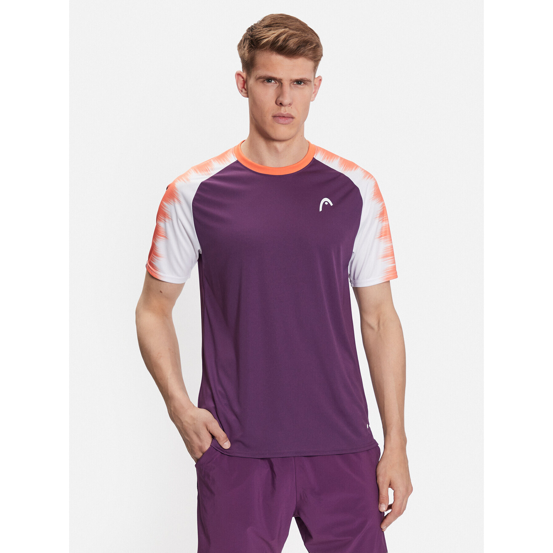 Head Tricou Topspin 811453 Violet Regular Fit - Pled.ro