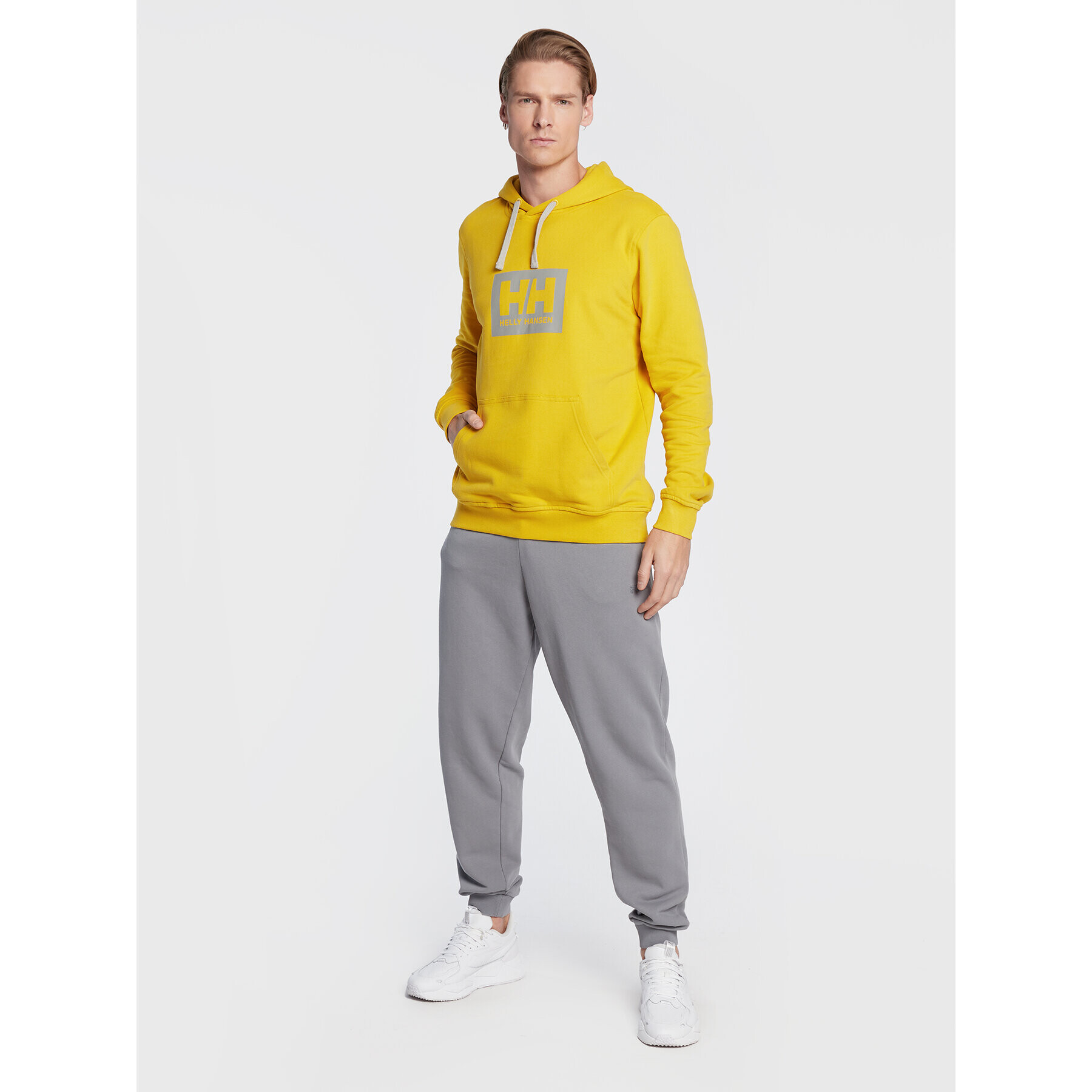 Helly Hansen Bluză Box 53289 Galben Regular Fit - Pled.ro