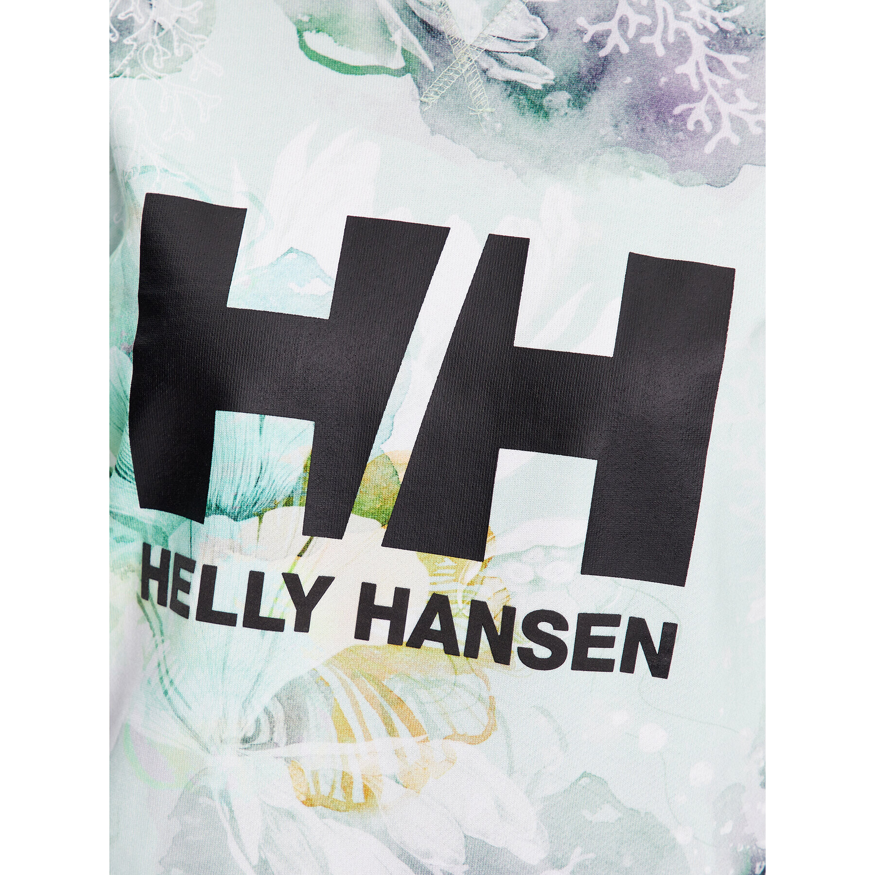 Helly Hansen Bluză ESRA RØISE Logo 34261 Verde Regular Fit - Pled.ro