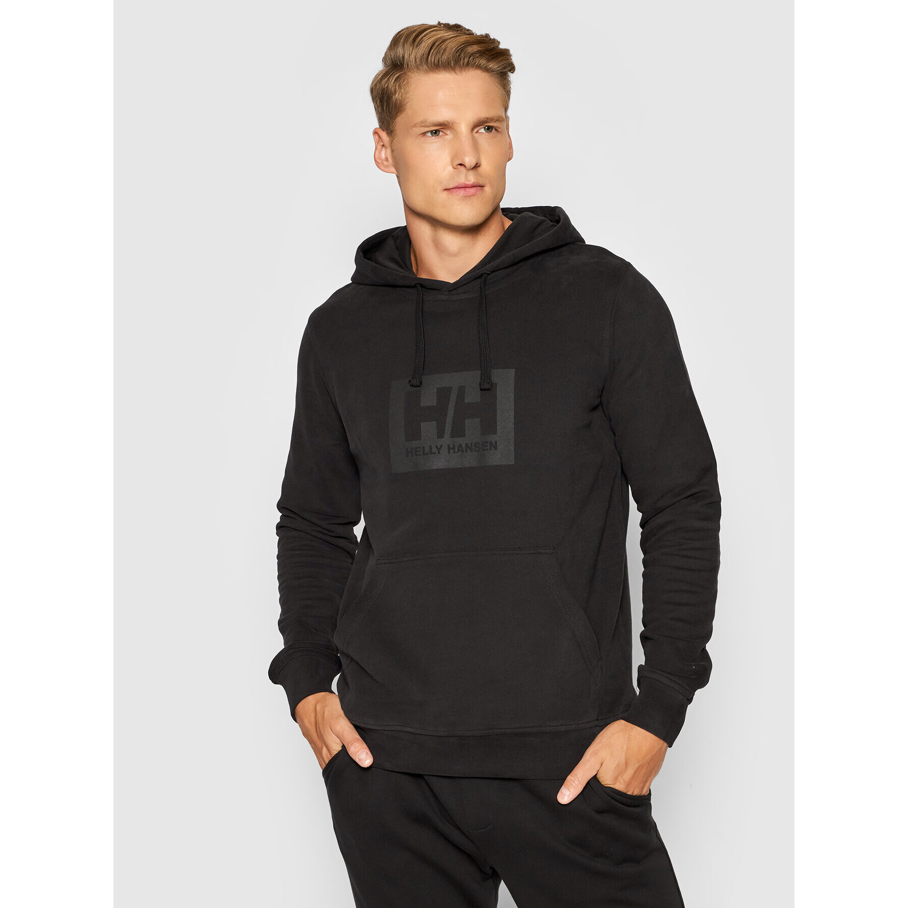 Helly Hansen Bluză Hh Box 53289 Negru Regular Fit - Pled.ro