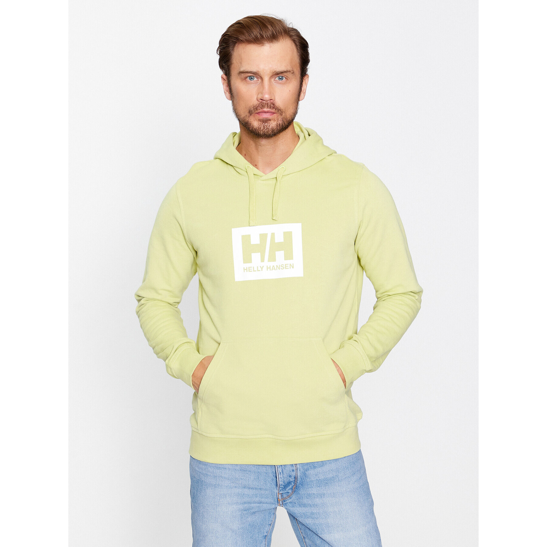 Helly Hansen Bluză Hh Box 53289 Verde Regular Fit - Pled.ro