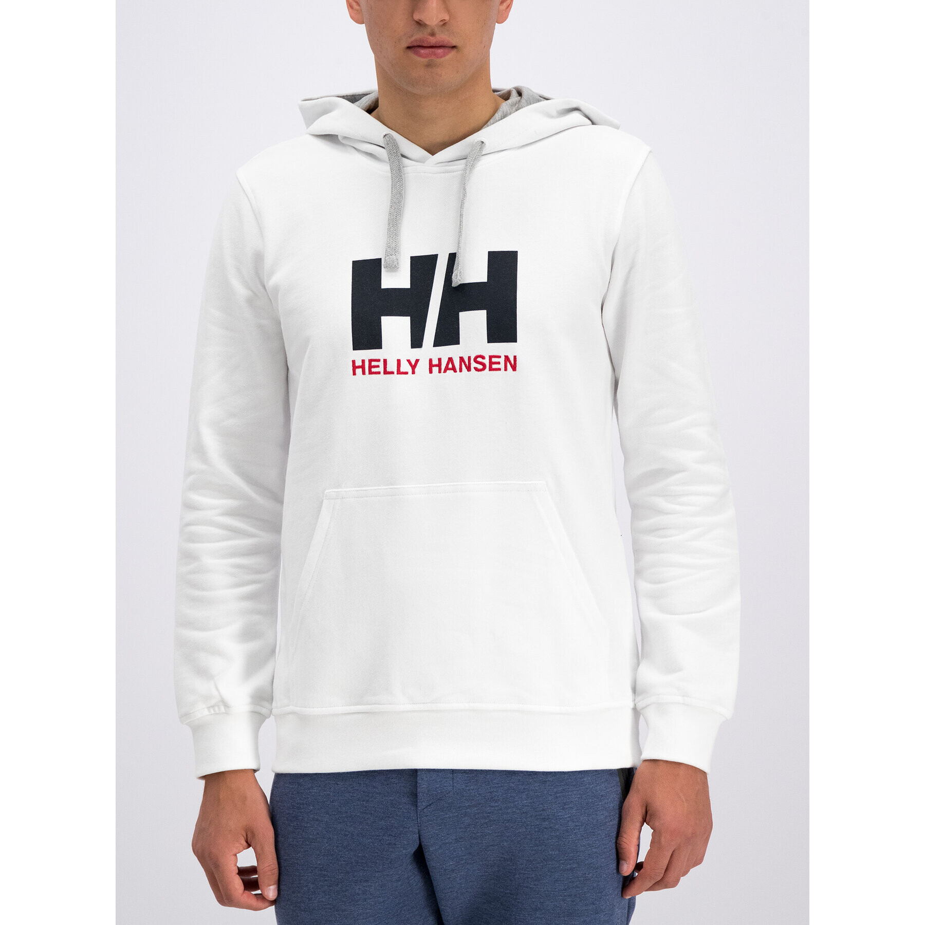 Helly Hansen Bluză Hh Logo 33977 Alb Regular Fit - Pled.ro