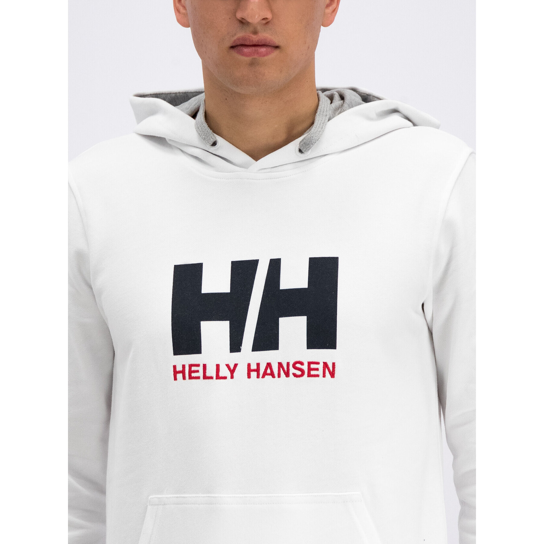 Helly Hansen Bluză Hh Logo 33977 Alb Regular Fit - Pled.ro