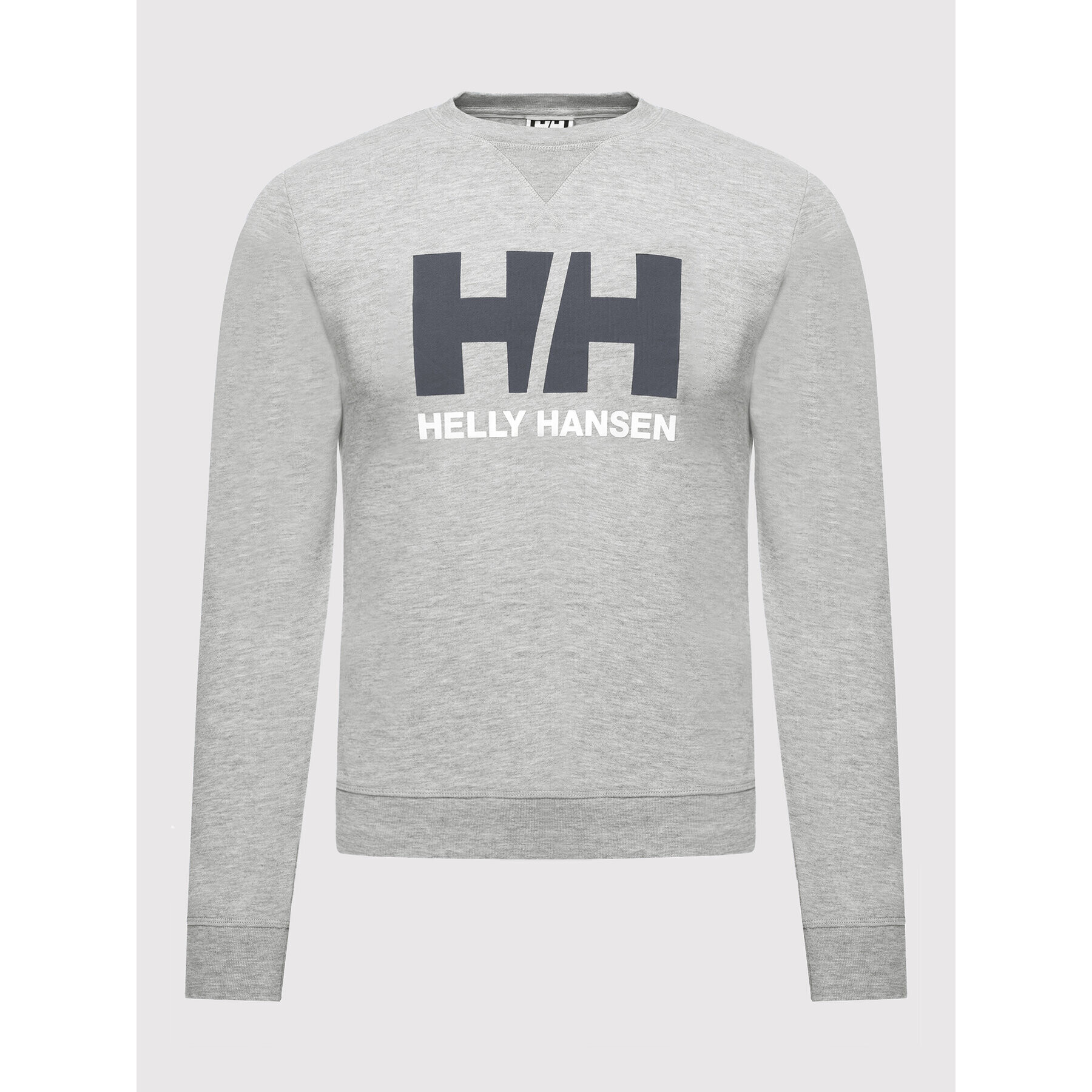 Helly Hansen Bluză Hh Logo Crew 34000 Gri Regular Fit - Pled.ro