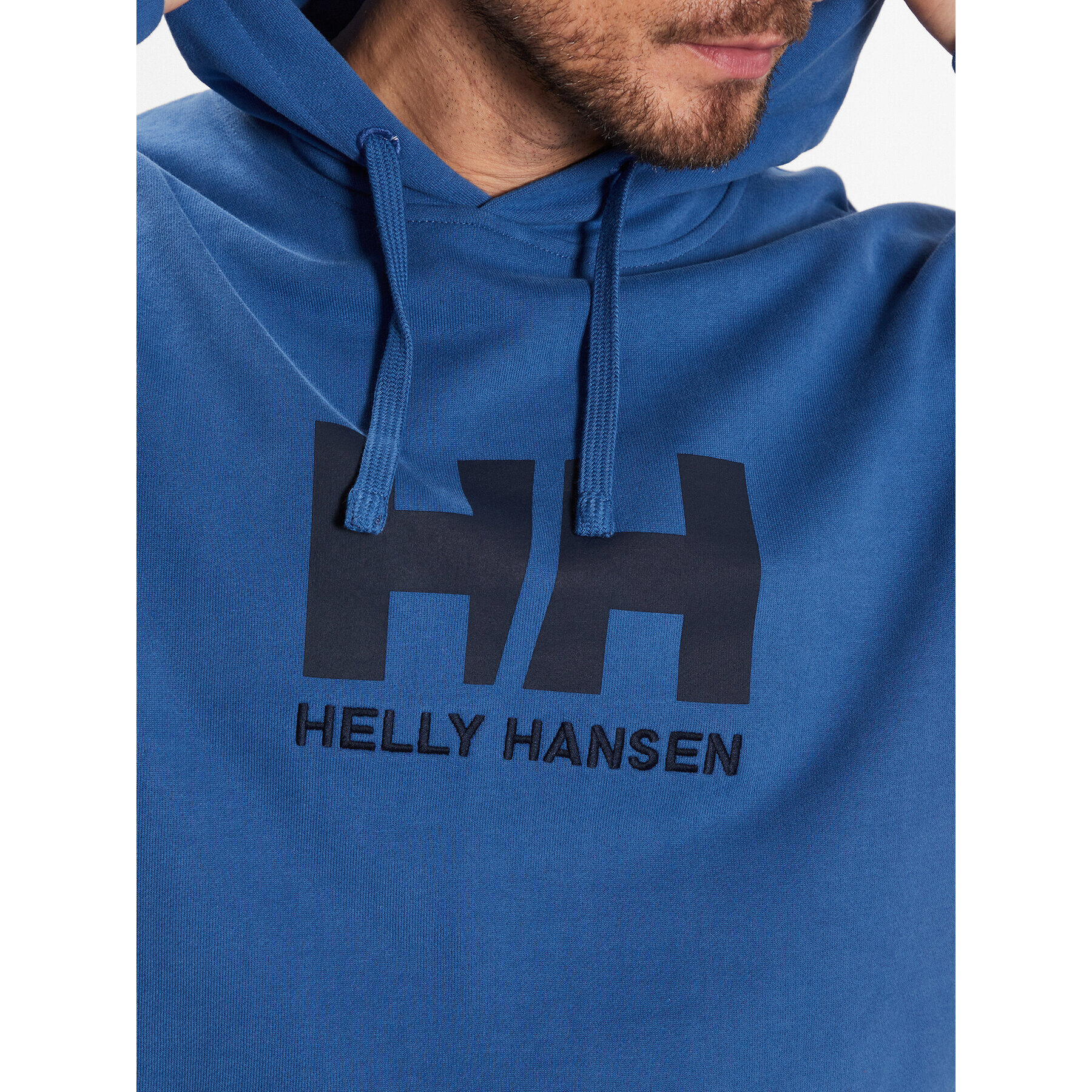 Helly Hansen Bluză Logo 33977 Albastru Regular Fit - Pled.ro