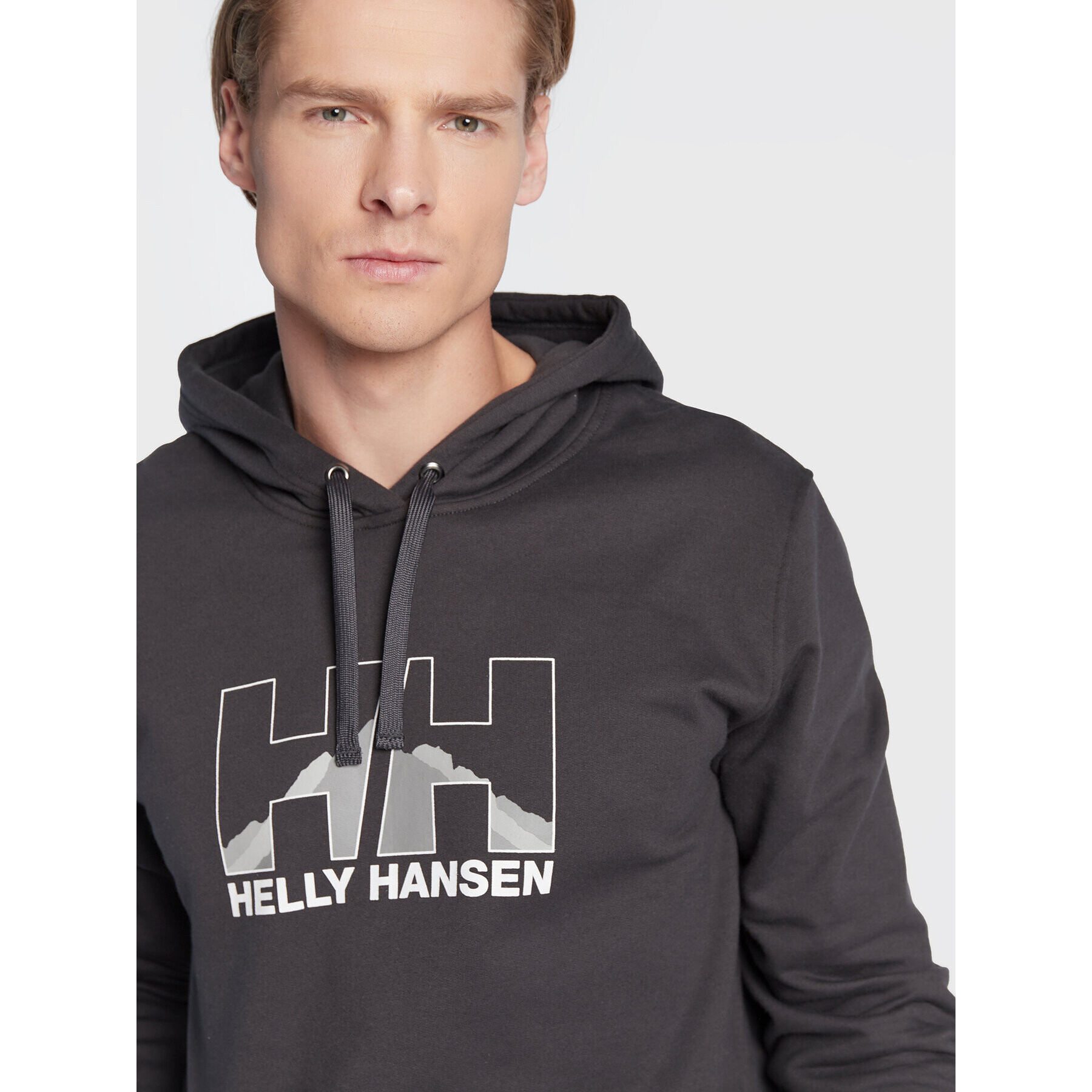 Helly Hansen Bluză Nord Graphic 62975 Gri Regular Fit - Pled.ro