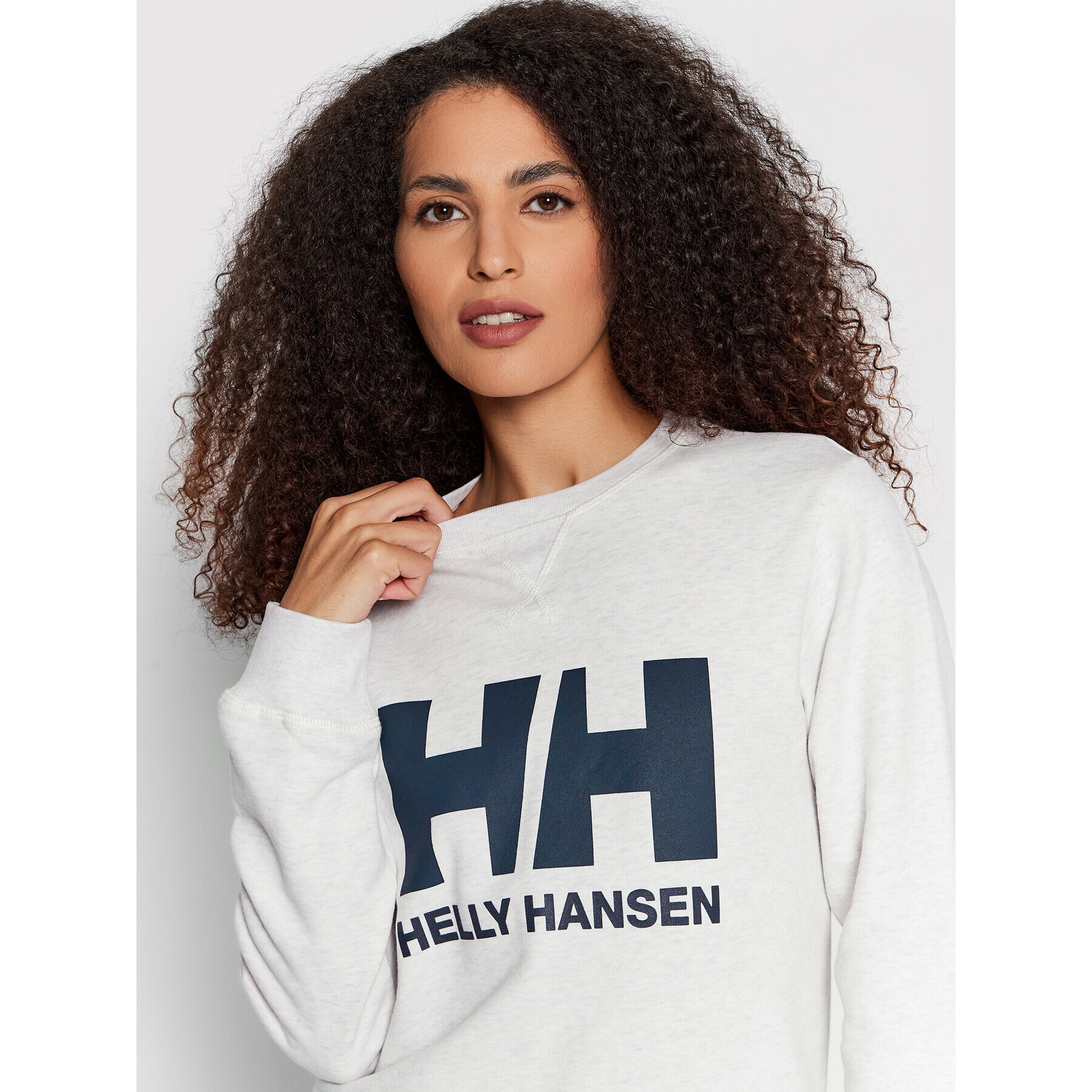 Helly Hansen Bluză Pull Crew Hh Logo 34003 Gri Regular Fit - Pled.ro