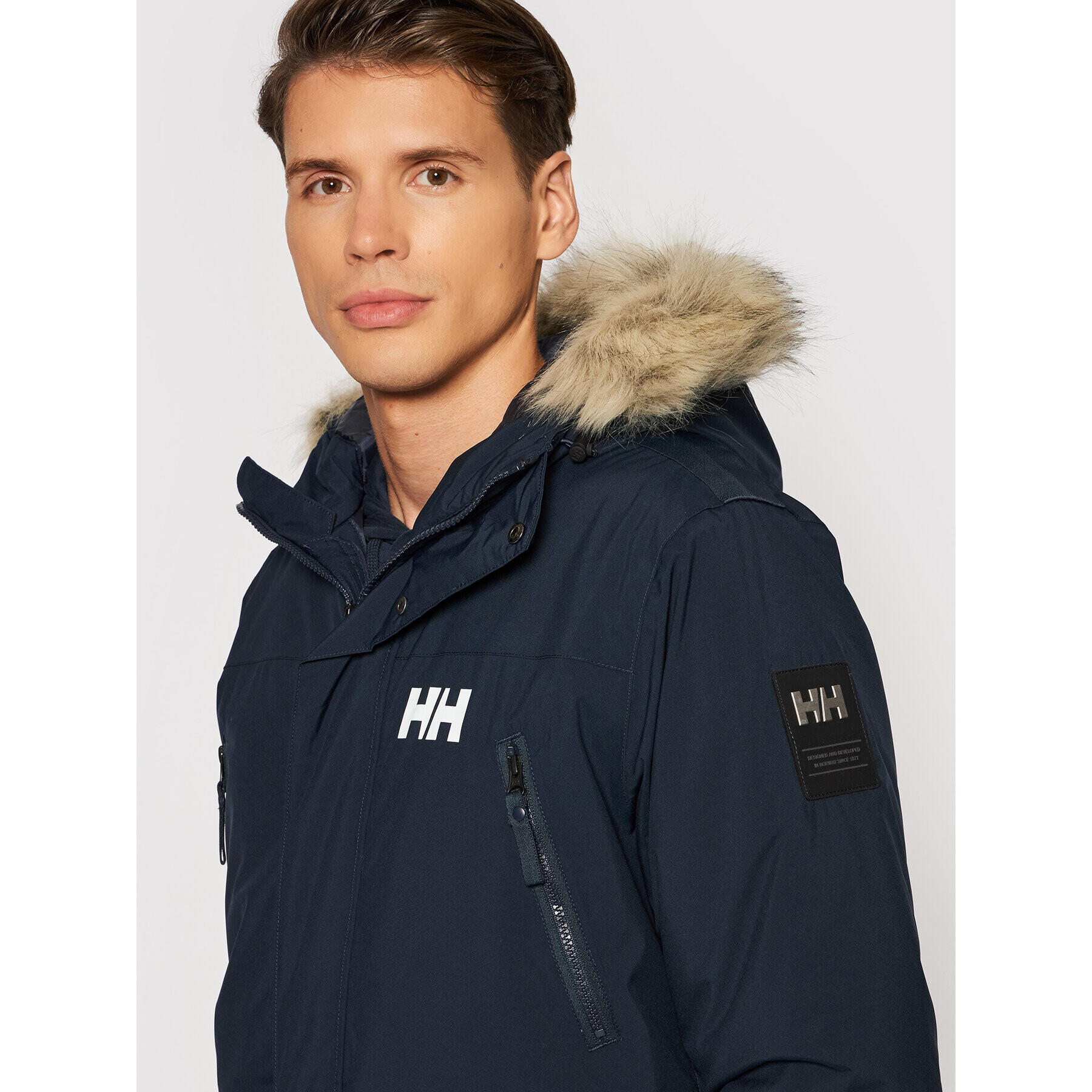 Helly Hansen Geacă de iarnă Reine 53630 Bleumarin Regular Fit - Pled.ro