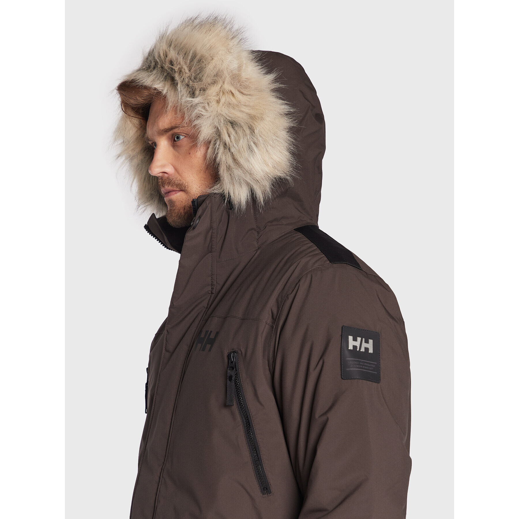 Helly Hansen Geacă de iarnă Reine 53630 Maro Regular Fit - Pled.ro