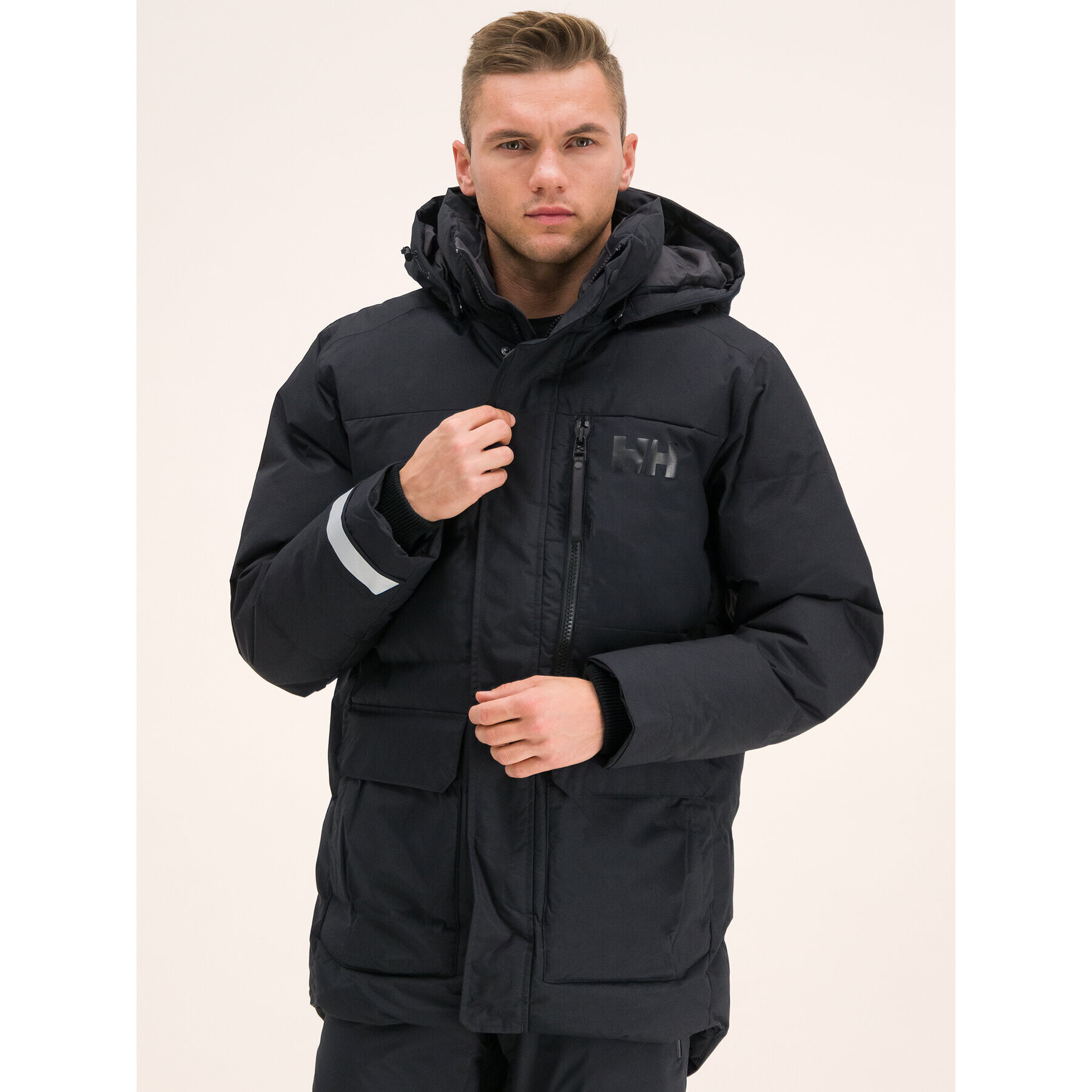 Helly Hansen Geacă de iarnă Tromsoe 53074 Negru Regular Fit - Pled.ro