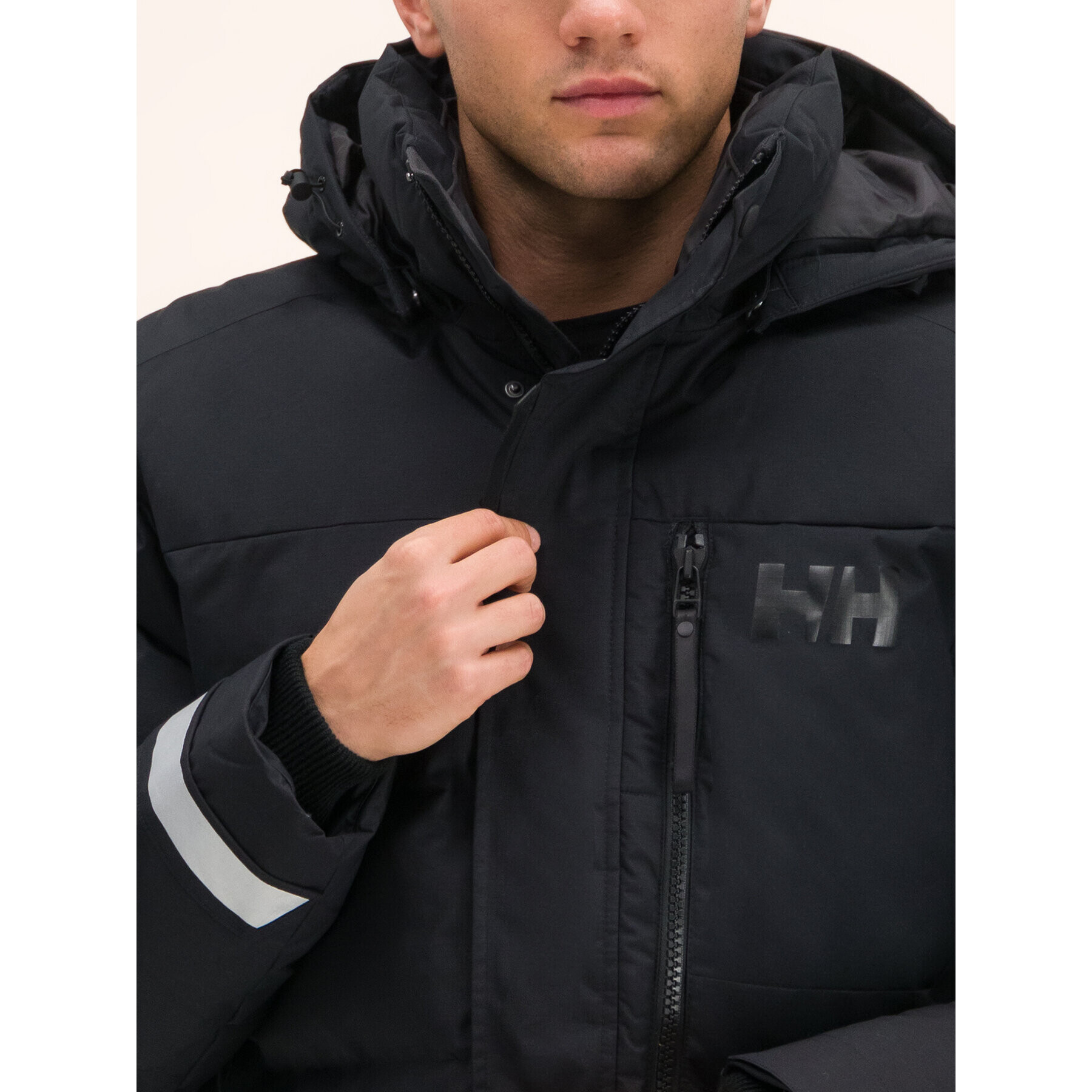 Helly Hansen Geacă de iarnă Tromsoe 53074 Negru Regular Fit - Pled.ro