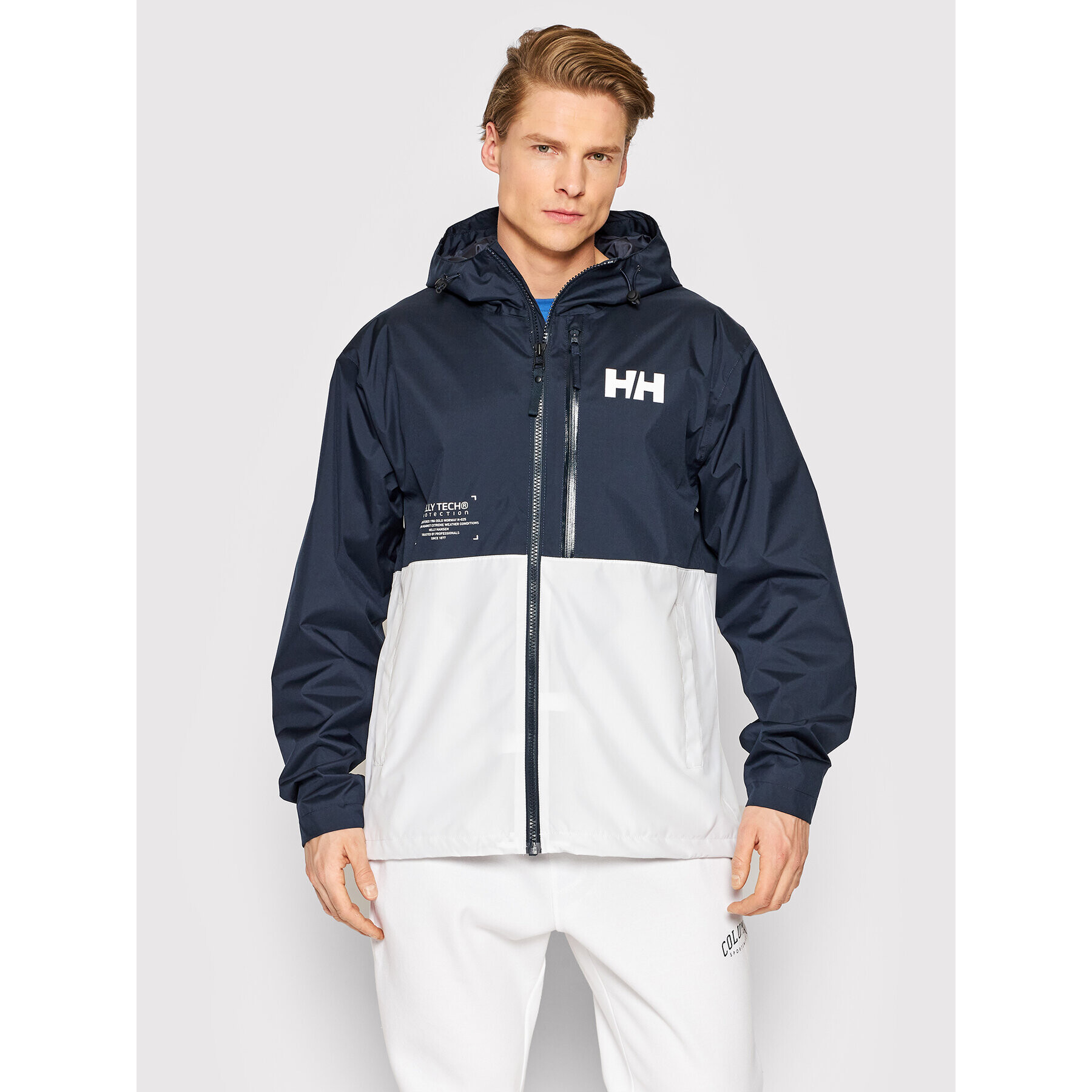 Helly Hansen Geacă de ploaie Active Pace 53085 Bleumarin Regular Fit - Pled.ro