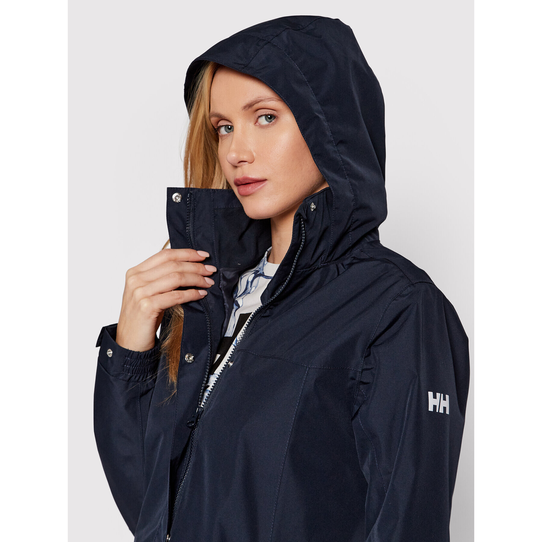 Helly Hansen Geacă de ploaie Aden 62648 Bleumarin Regular Fit - Pled.ro