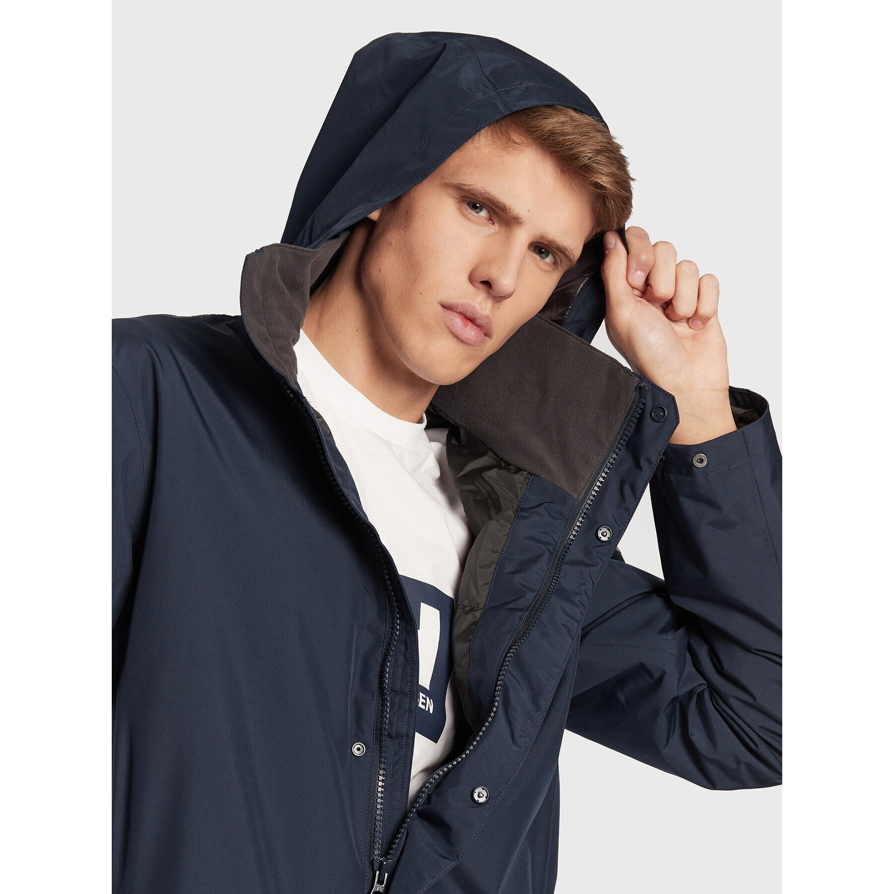 Helly Hansen Geacă de ploaie Dubliner 53510 Bleumarin Regular Fit - Pled.ro