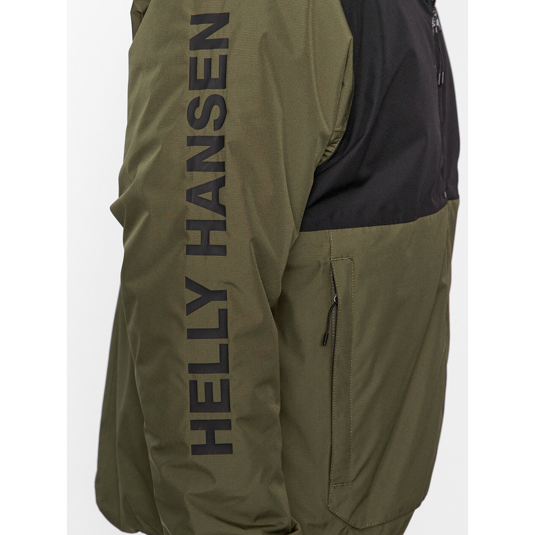 Helly Hansen Geacă de ploaie Ervik Ins 53983 Kaki Regular Fit - Pled.ro