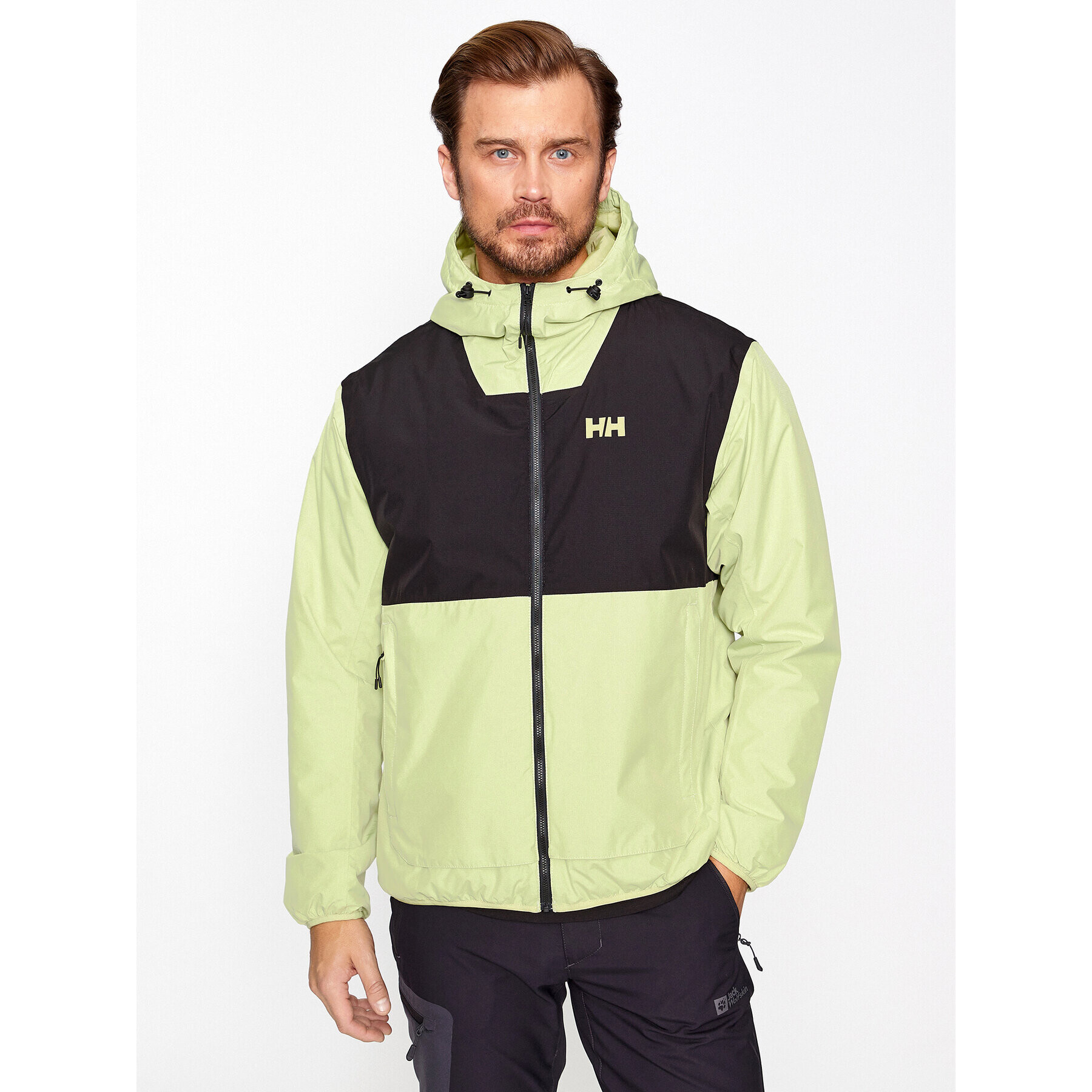 Helly Hansen Geacă de ploaie Ervik Ins 53983 Verde Regular Fit - Pled.ro