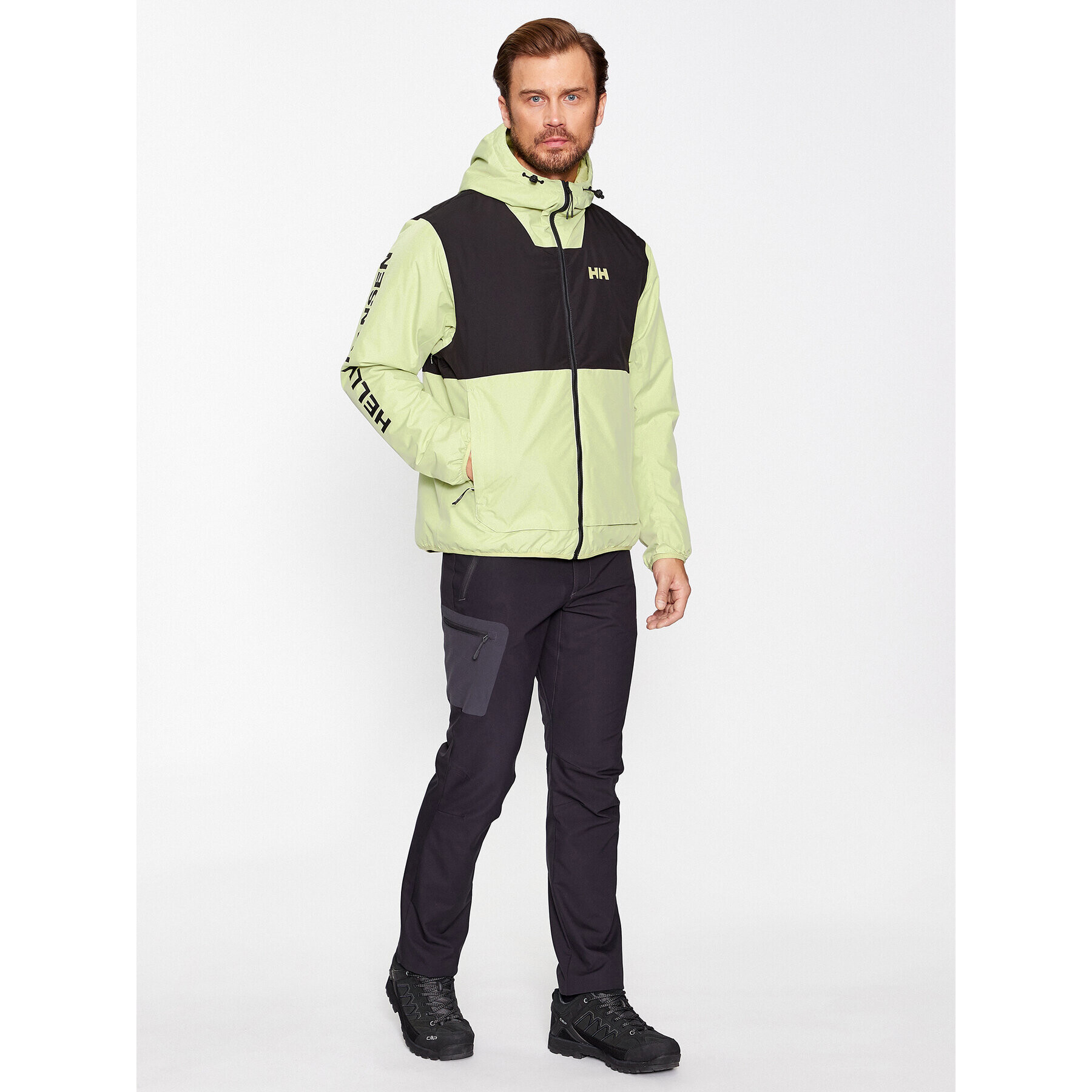 Helly Hansen Geacă de ploaie Ervik Ins 53983 Verde Regular Fit - Pled.ro