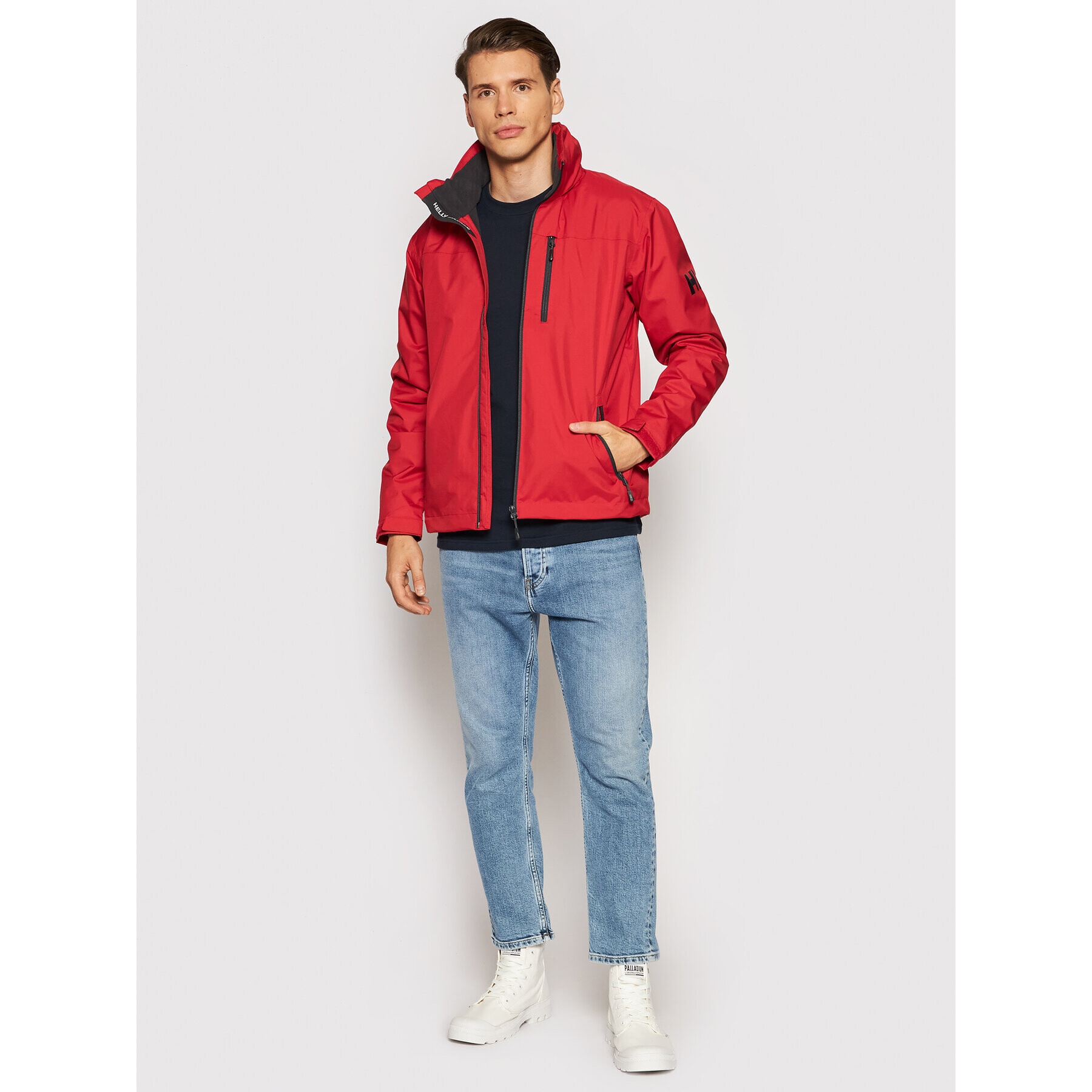 Helly Hansen Geacă de ploaie Midlayer 33874 Roșu Regular Fit - Pled.ro