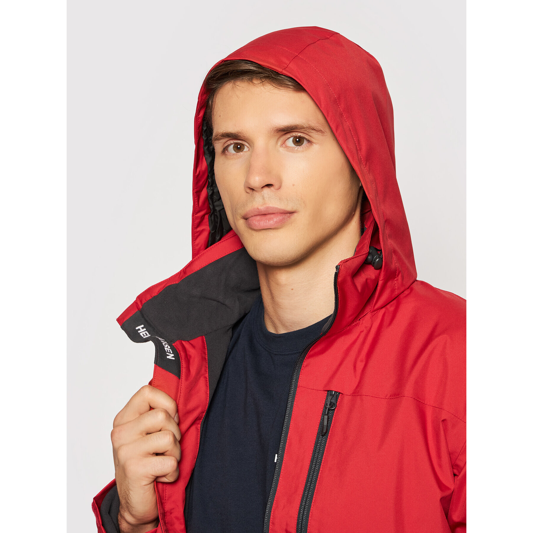 Helly Hansen Geacă de ploaie Midlayer 33874 Roșu Regular Fit - Pled.ro