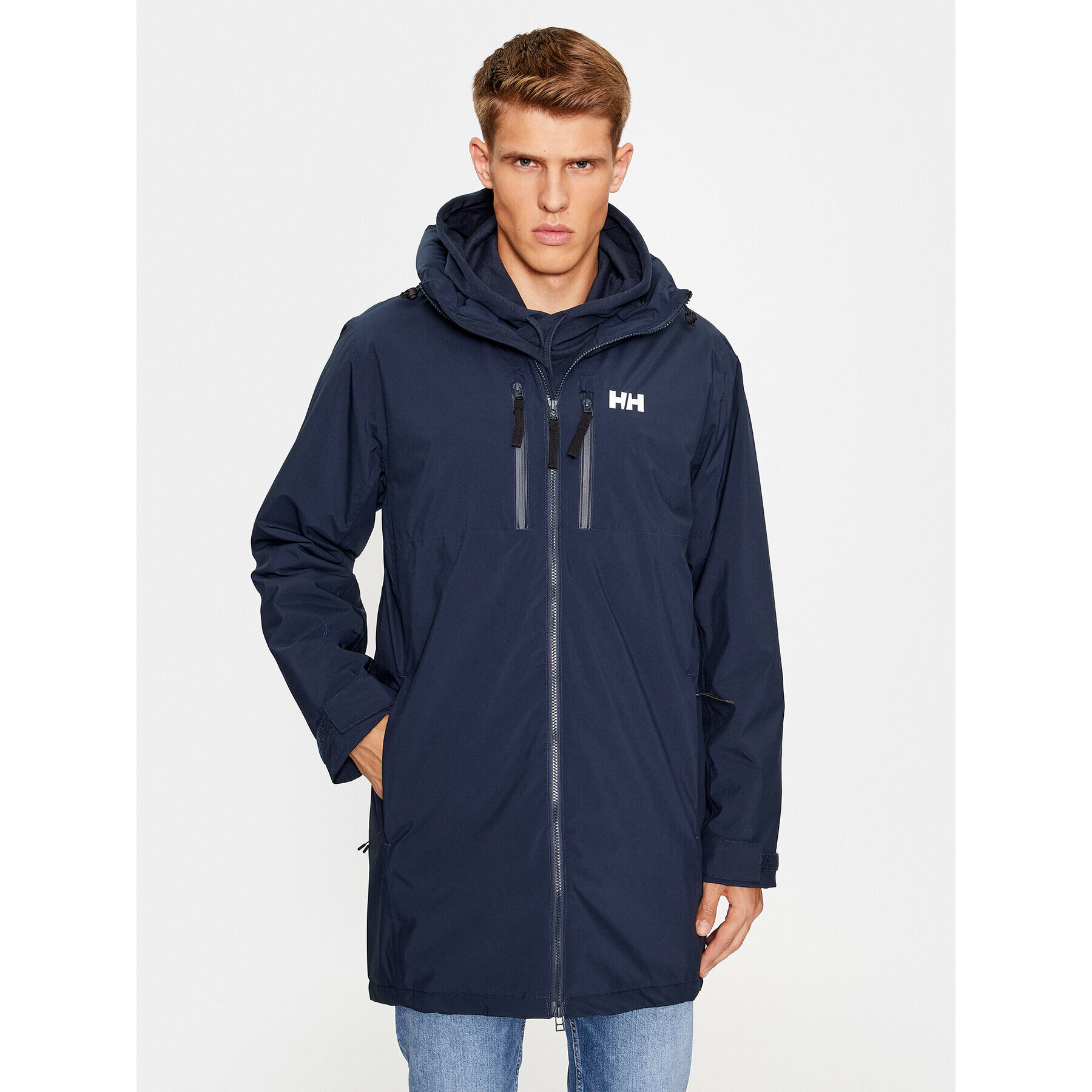 Helly Hansen Geacă de ploaie Rain Parka 54002 Bleumarin Regular Fit - Pled.ro