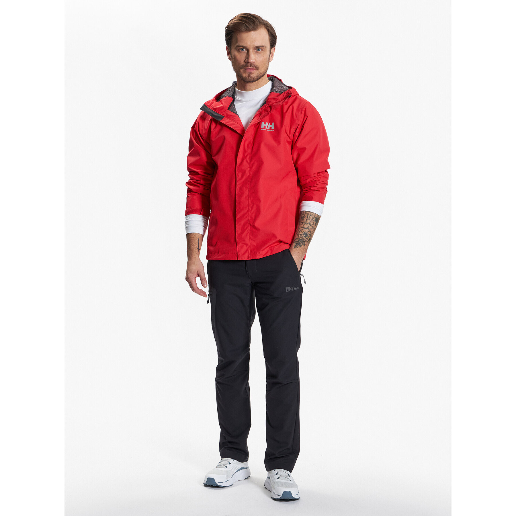 Helly Hansen Geacă de ploaie Seven 62047 Roșu Regular Fit - Pled.ro