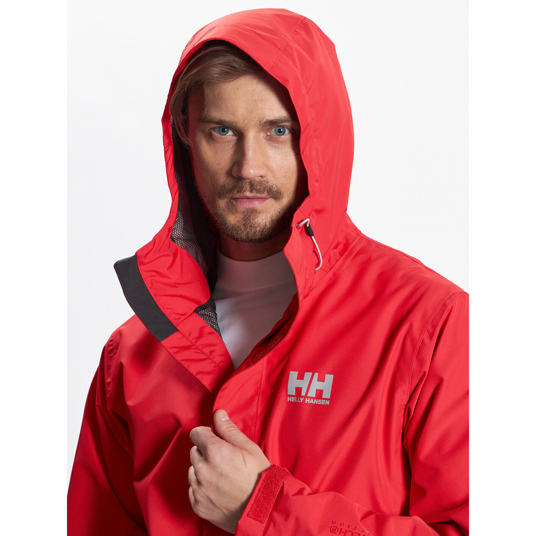 Helly Hansen Geacă de ploaie Seven 62047 Roșu Regular Fit - Pled.ro