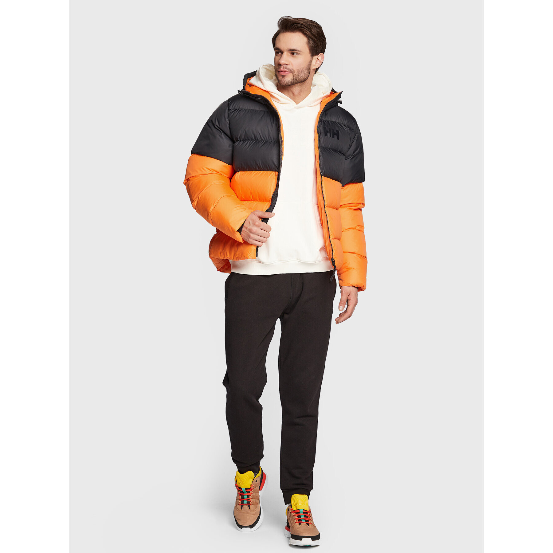 Helly Hansen Geacă din puf Active 53523 Portocaliu Regular Fit - Pled.ro