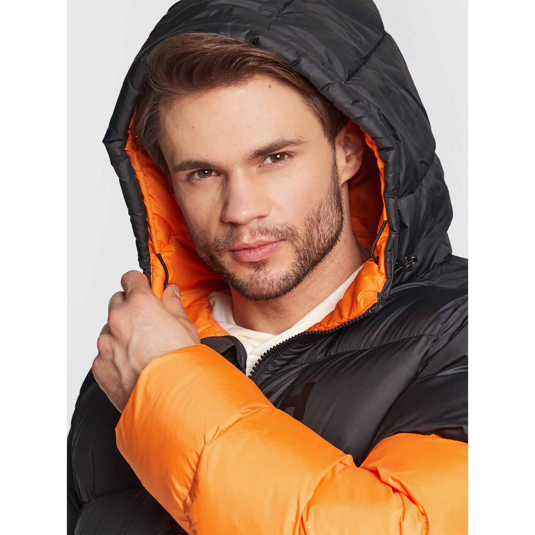 Helly Hansen Geacă din puf Active 53523 Portocaliu Regular Fit - Pled.ro