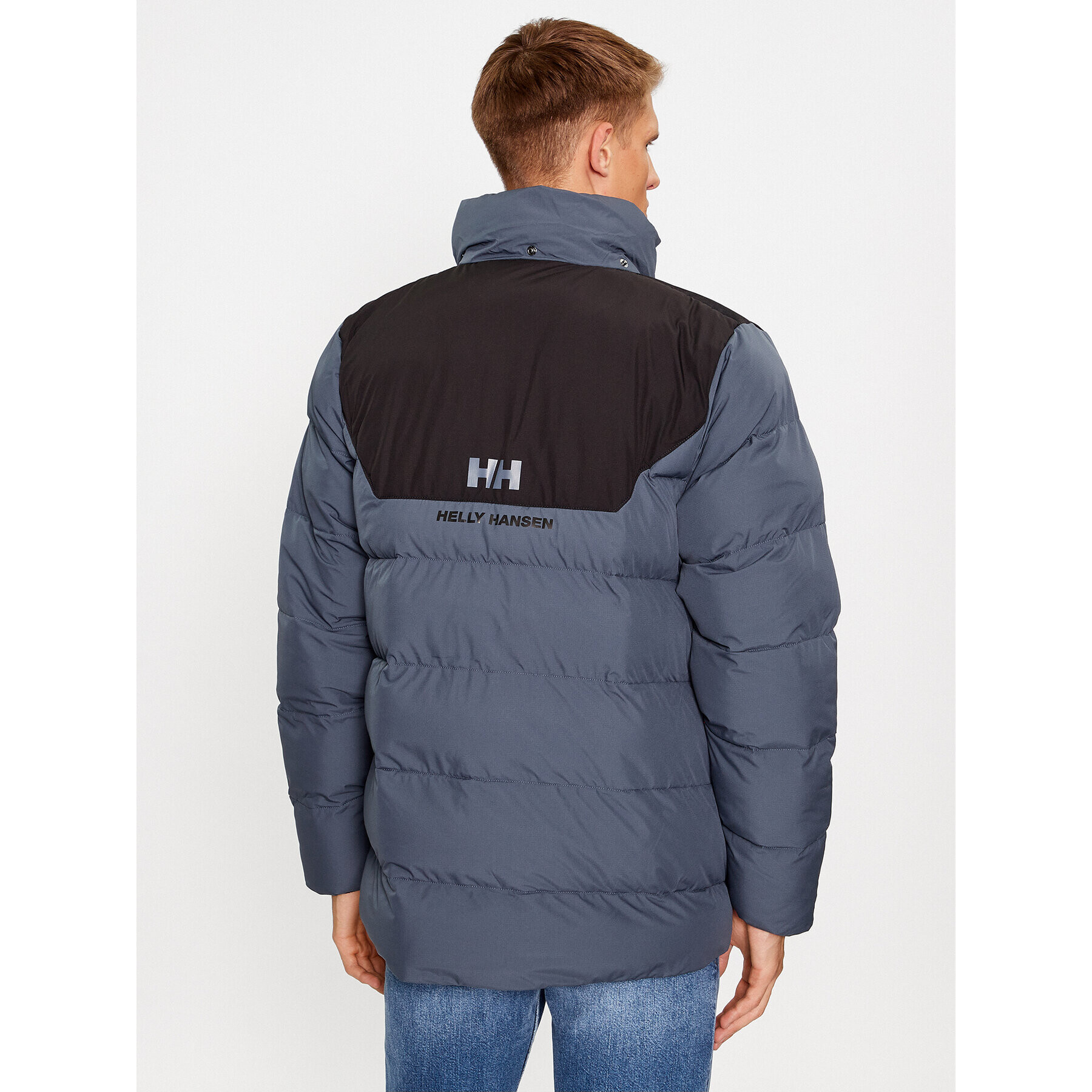 Helly Hansen Geacă din puf Explorer Puffy Jacket 53994 Bleumarin Regular Fit - Pled.ro