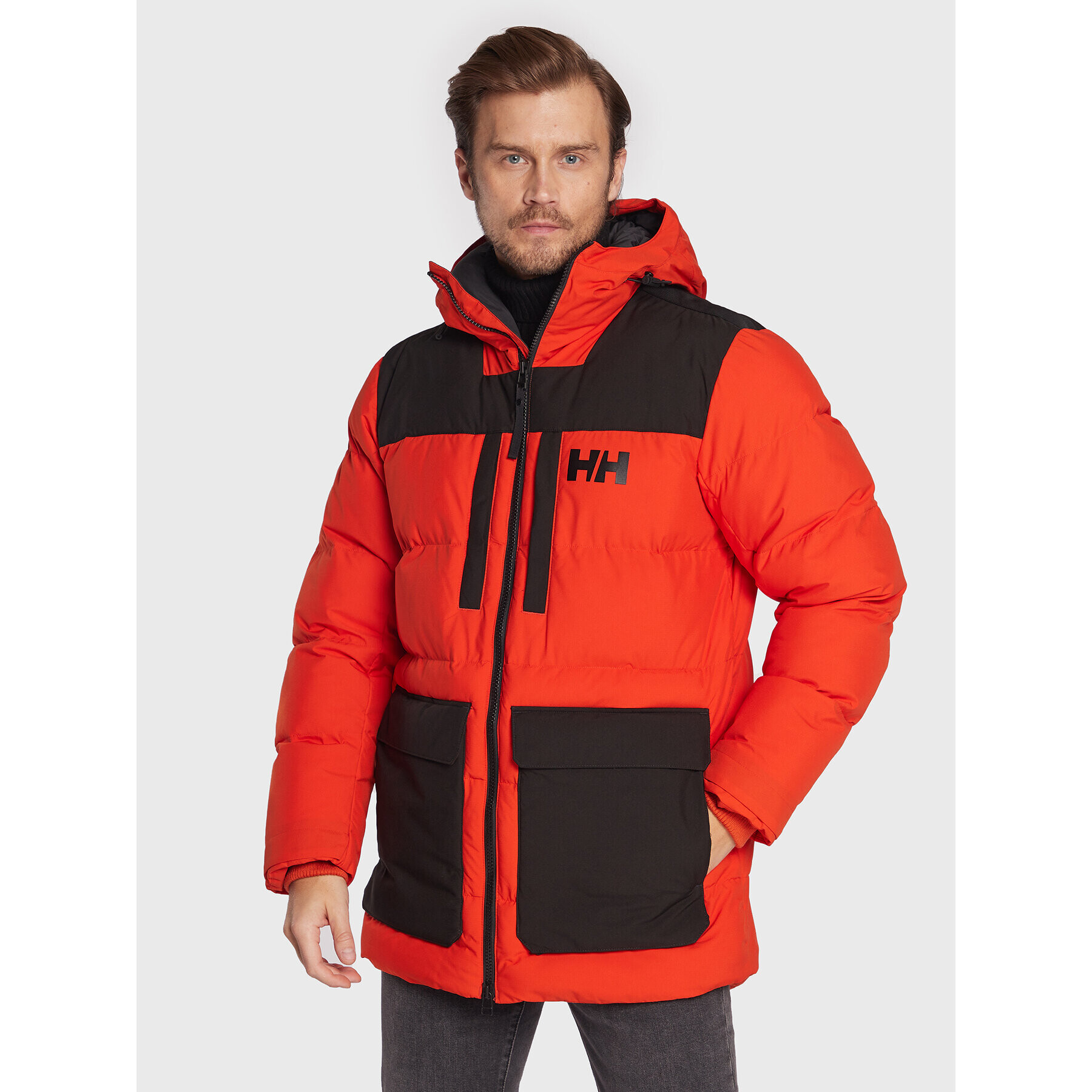 Helly Hansen Geacă din puf Patrol 53873 Portocaliu Regular Fit - Pled.ro