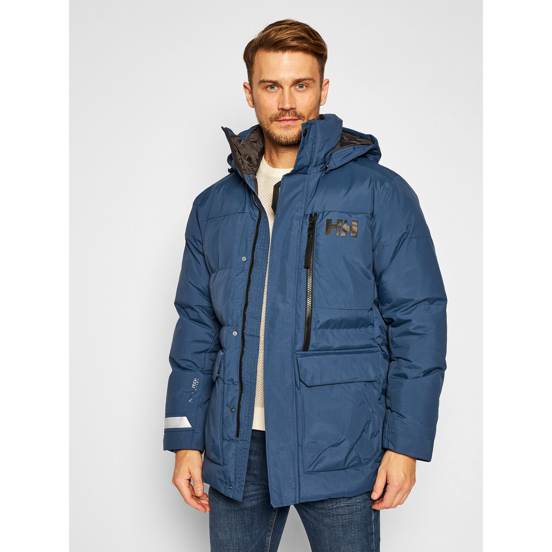 Helly Hansen Geacă din puf Tromsoe 53074 Albastru Regular Fit - Pled.ro